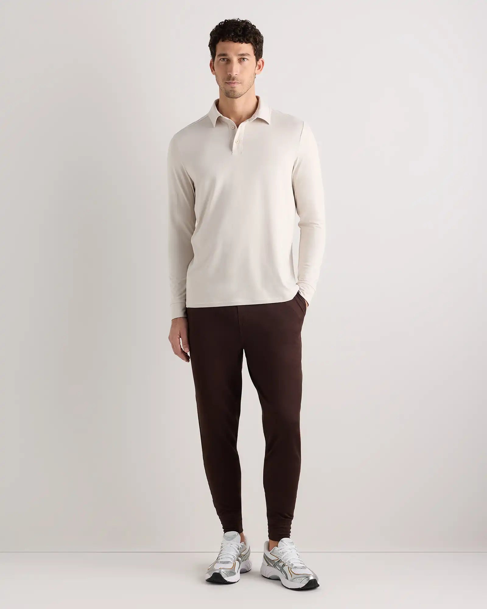Flowknit Breeze Performance Long Sleeve Polo