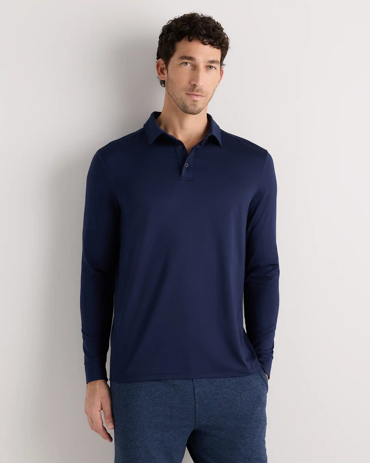 Flowknit Breeze Performance Long Sleeve Polo