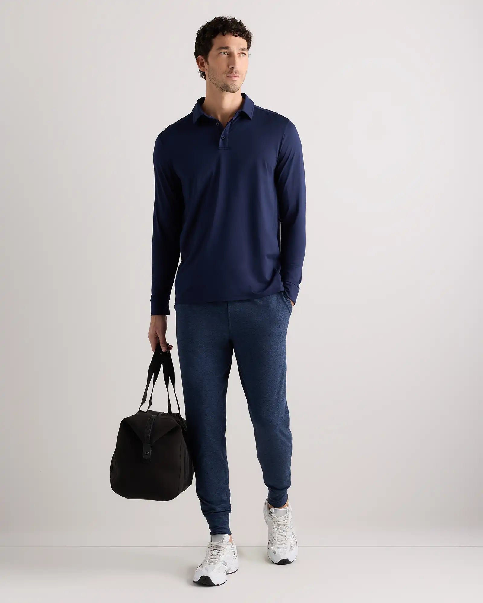 Flowknit Breeze Performance Long Sleeve Polo