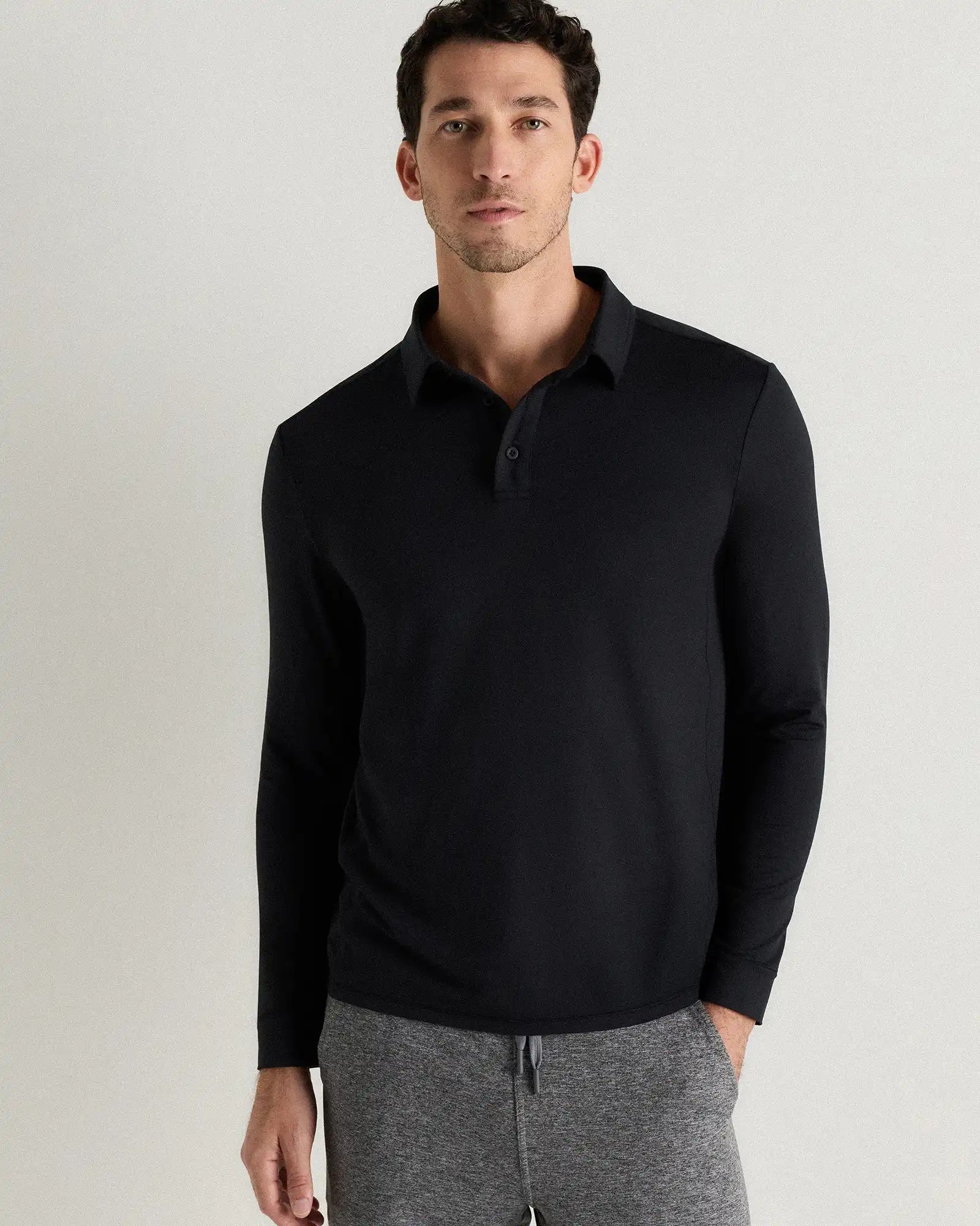 Flowknit Breeze Performance Long Sleeve Polo