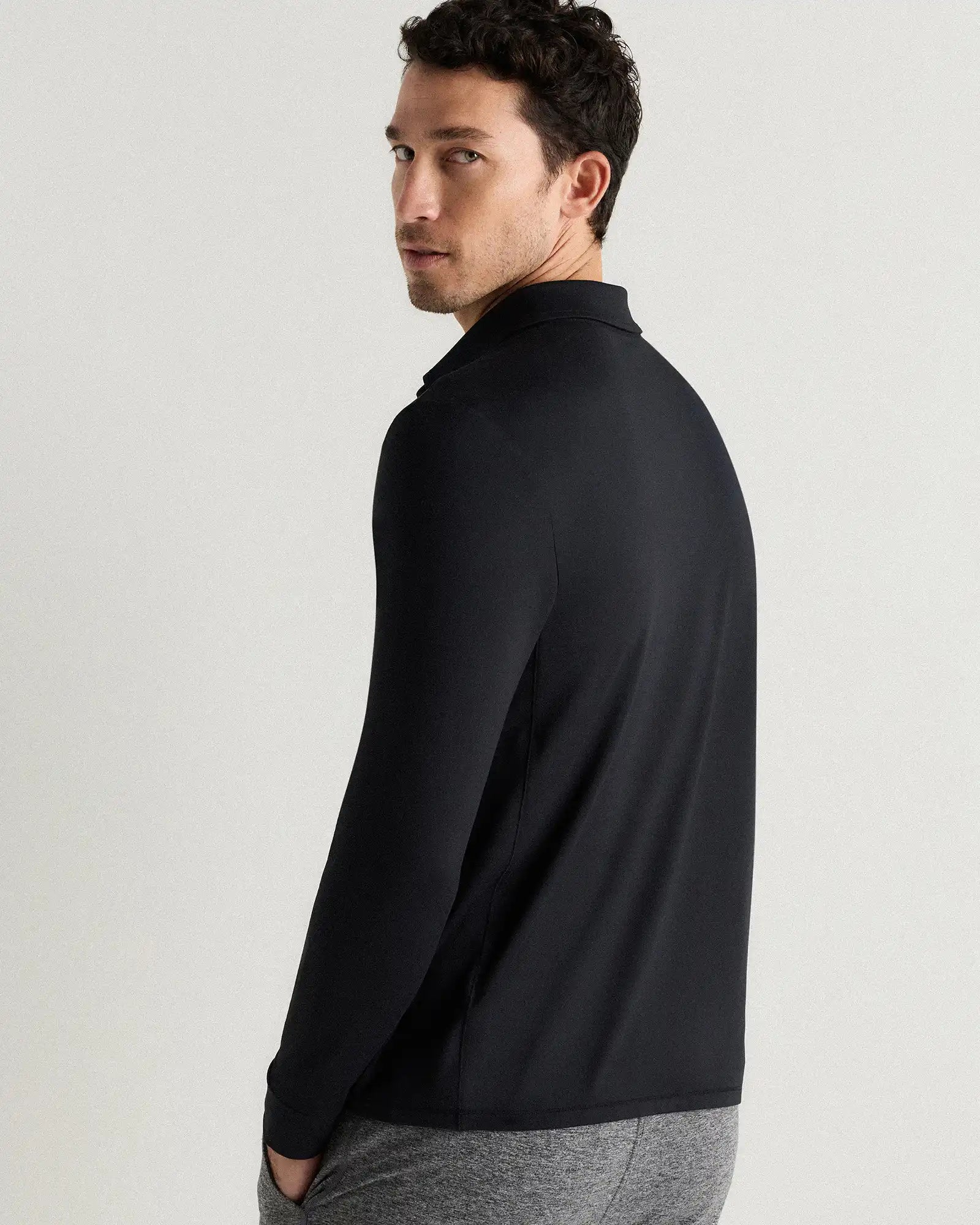 Flowknit Breeze Performance Long Sleeve Polo