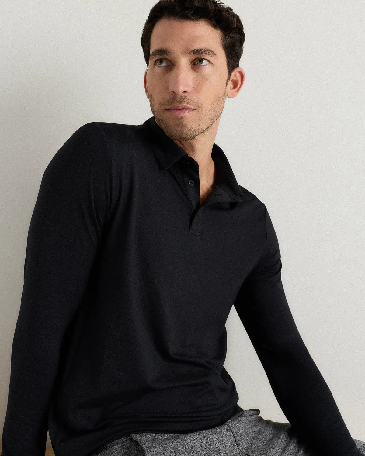 Flowknit Breeze Performance Long Sleeve Polo