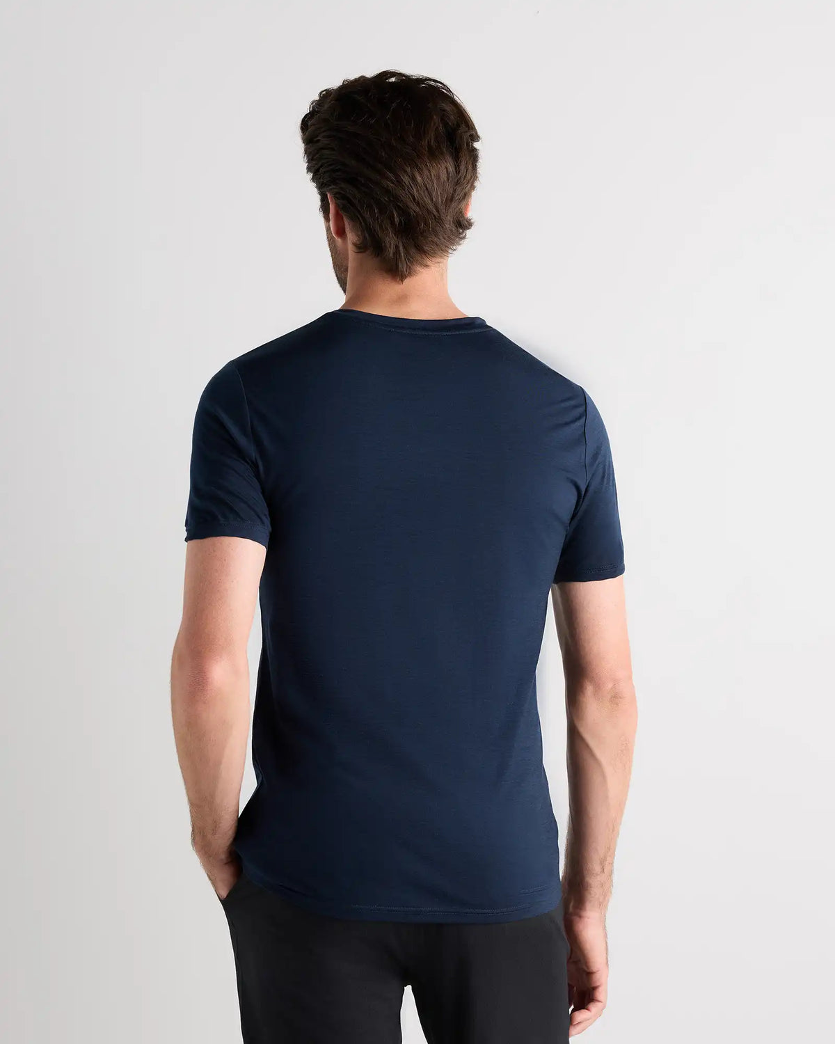 100% Merino Wool All-Season V-Neck Base Layer Tee
