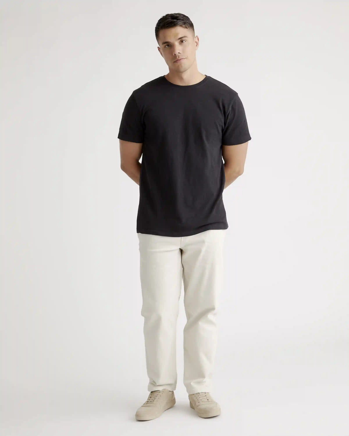 100% Organic Cotton Slub Crewneck Tee