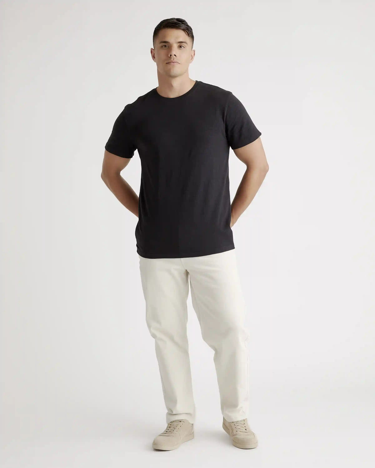 100% Organic Cotton Slub Crewneck Tee
