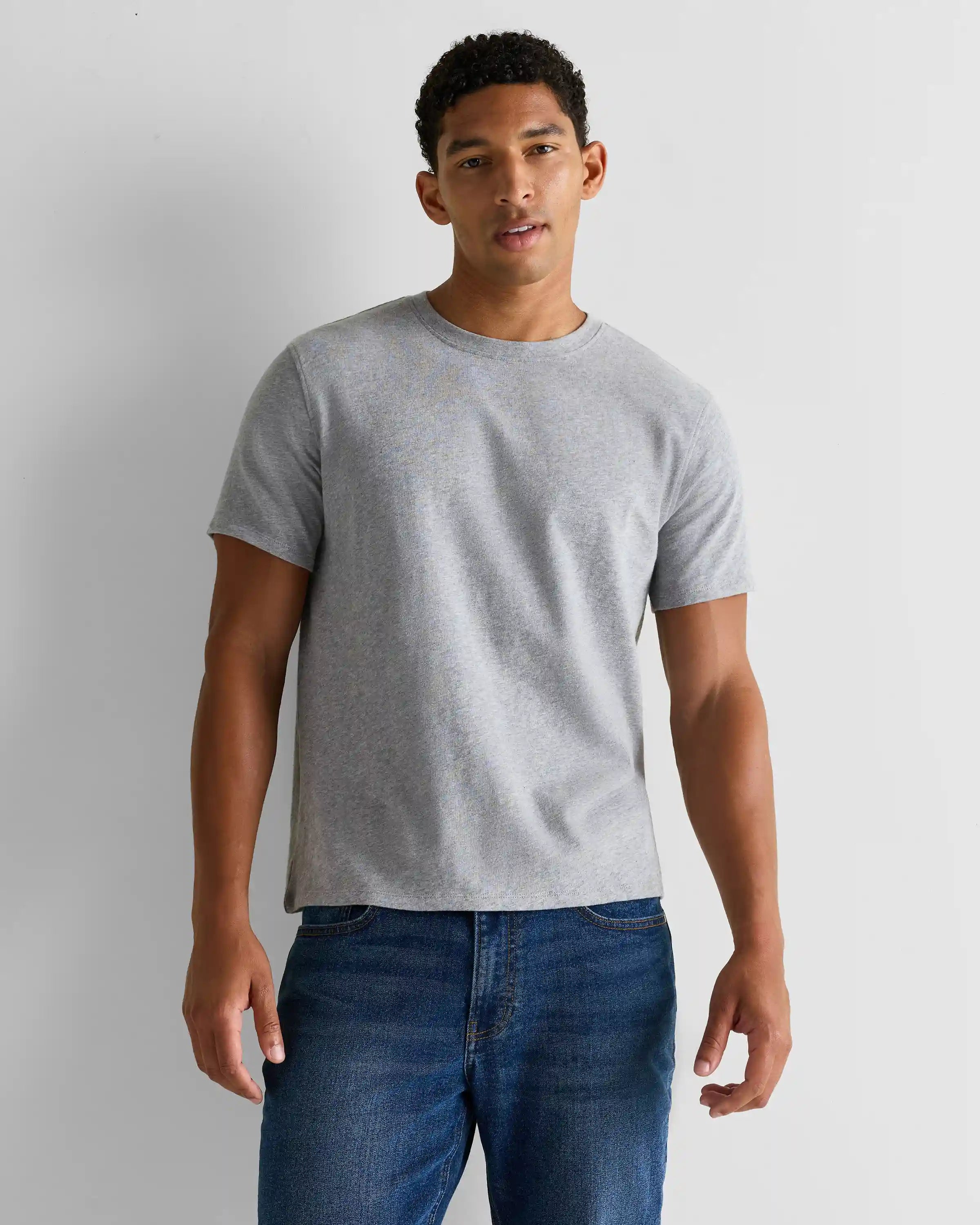 100% Organic Cotton Slub Crewneck Tee