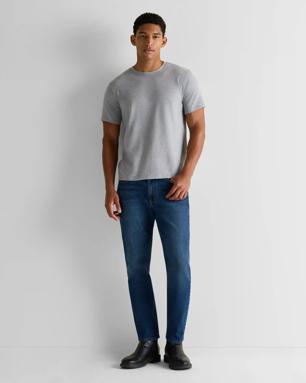 100% Organic Cotton Slub Crewneck Tee