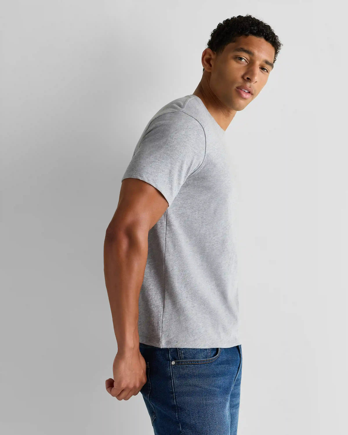 100% Organic Cotton Slub Crewneck Tee