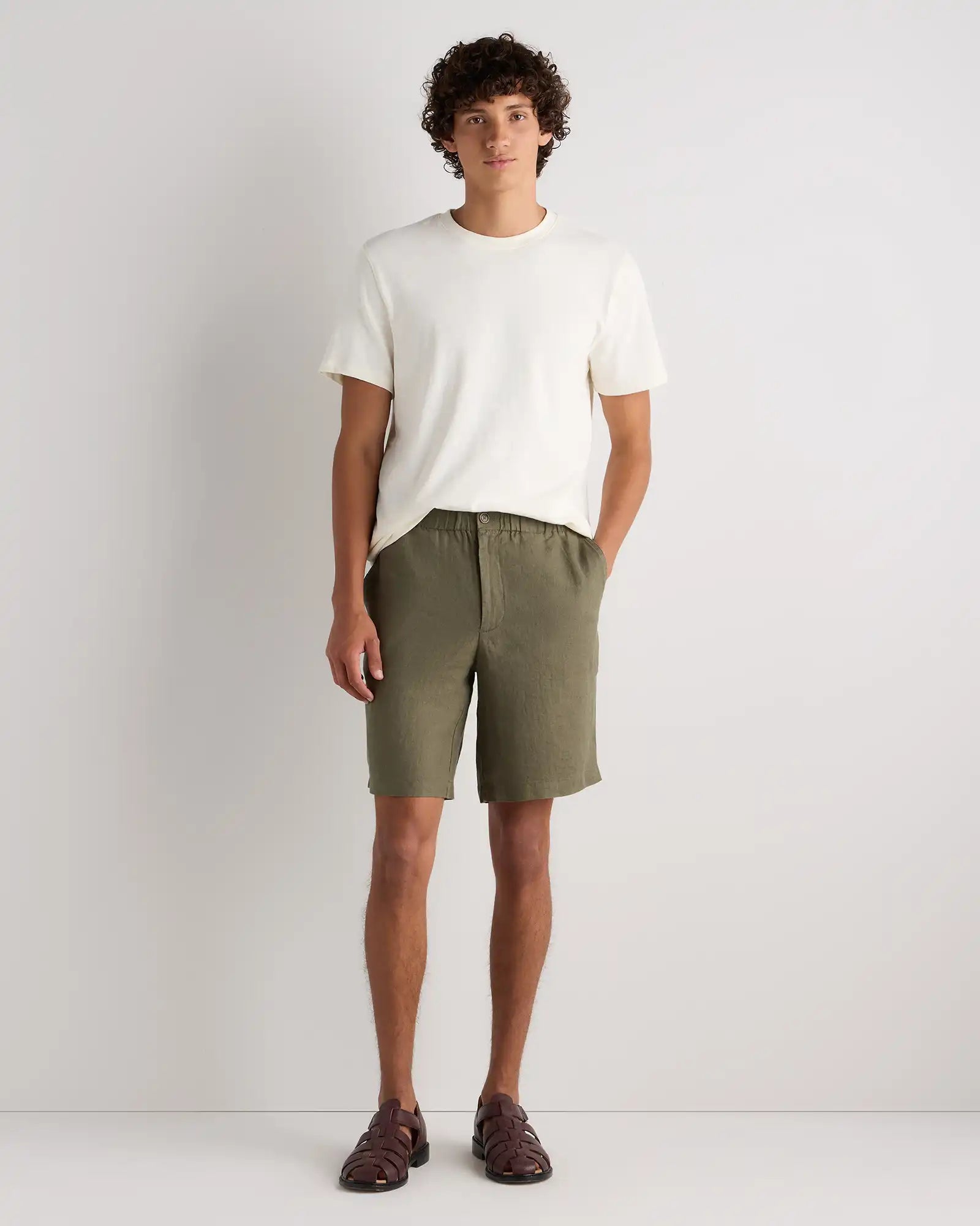 100% Organic Cotton Slub Crewneck Tee