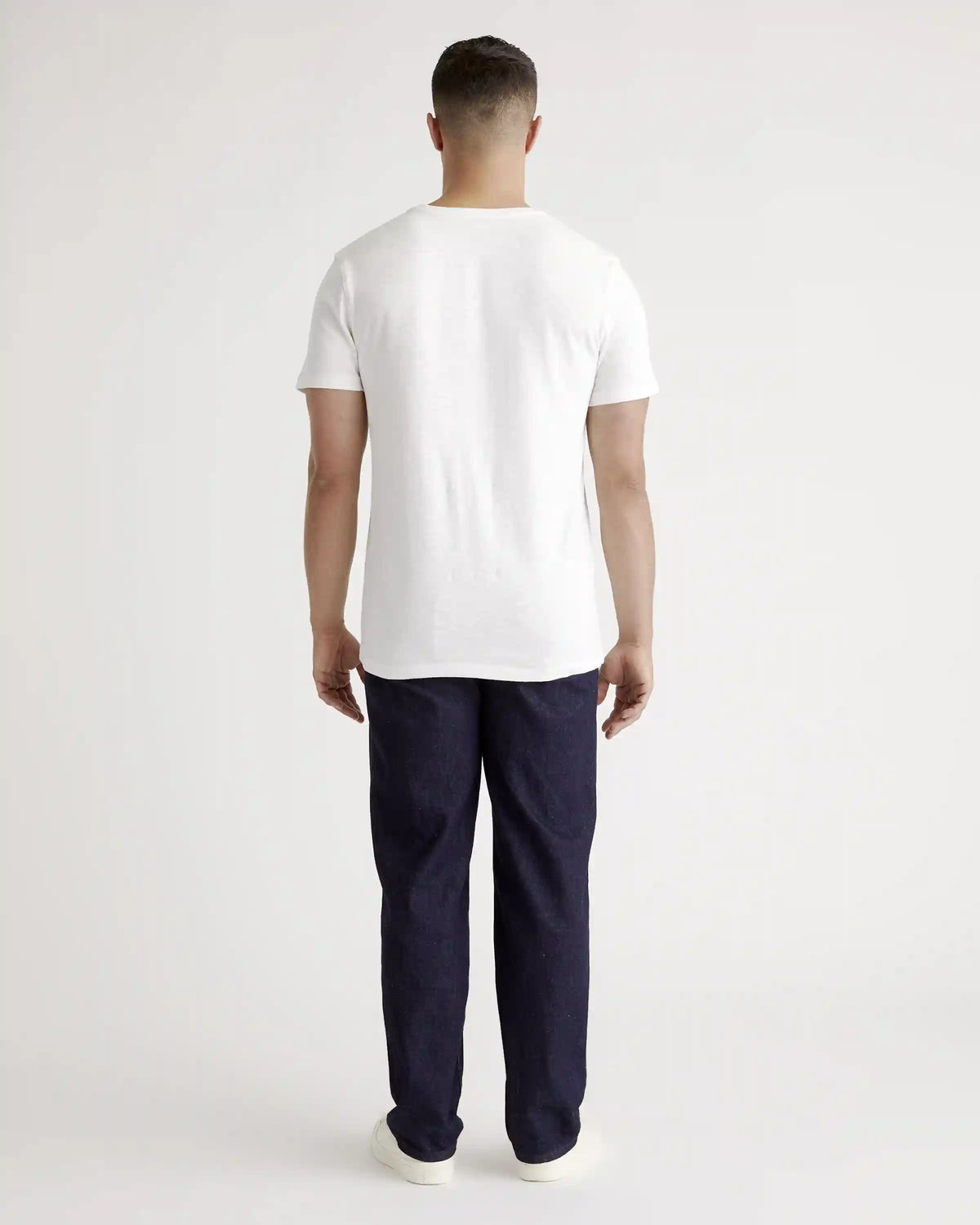 100% Organic Cotton Slub Crewneck Tee