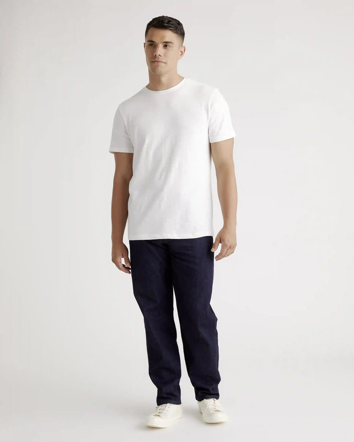 100% Organic Cotton Slub Crewneck Tee