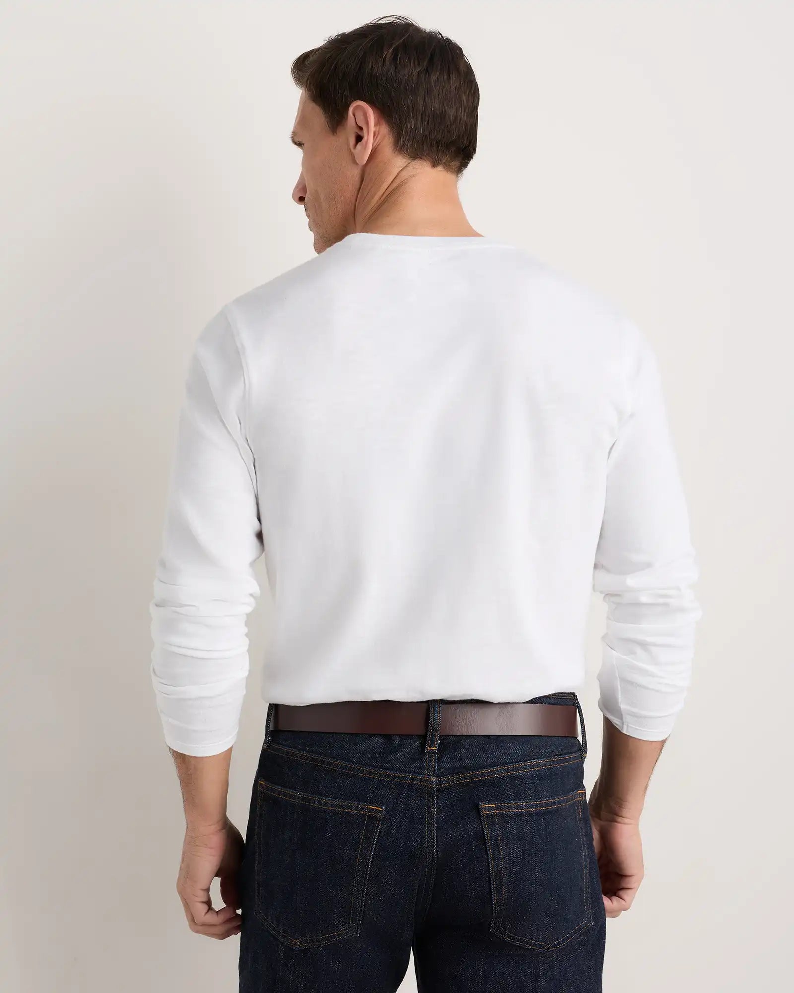 100% Organic Cotton Slub Long Sleeve Tee