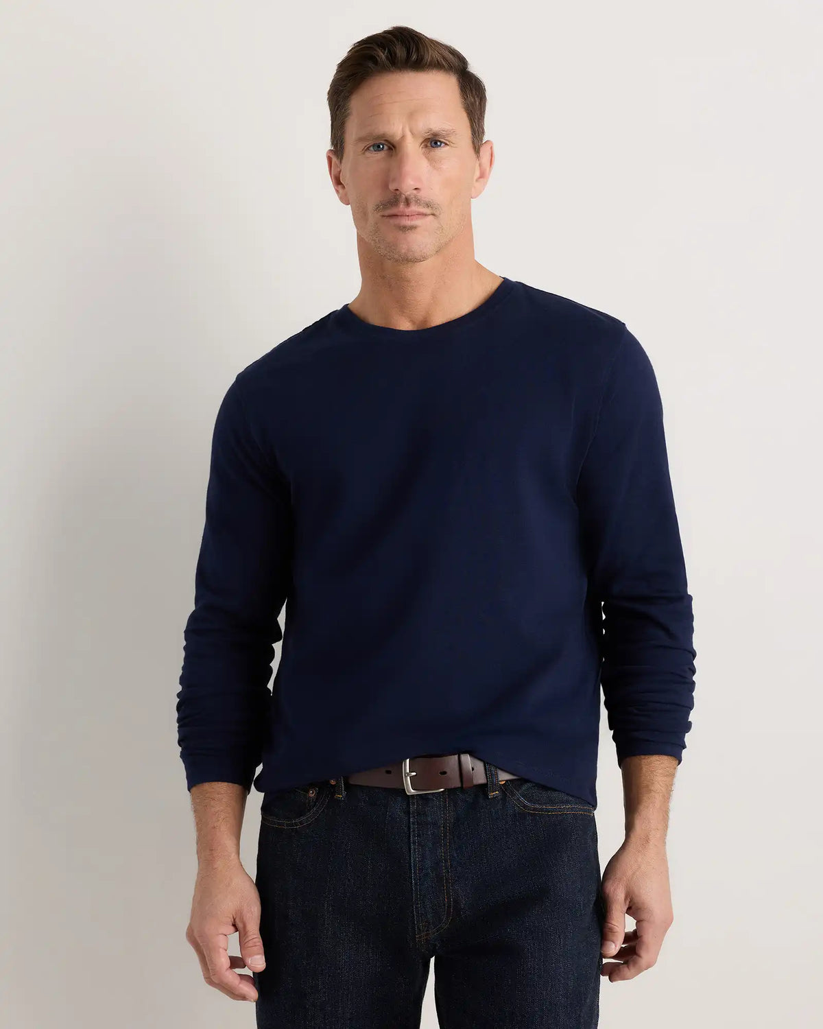 100% Organic Cotton Slub Long Sleeve Tee