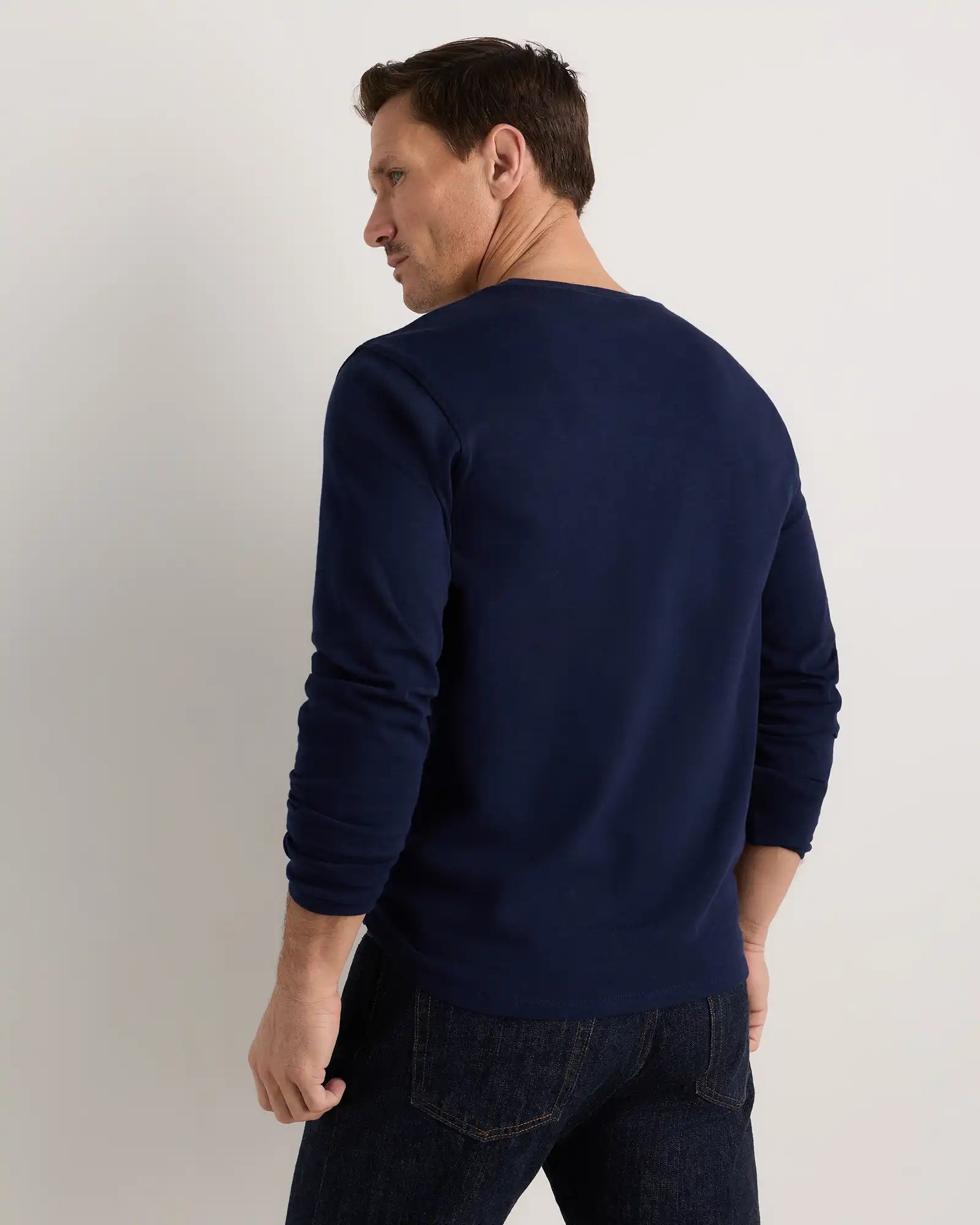 100% Organic Cotton Slub Long Sleeve Tee