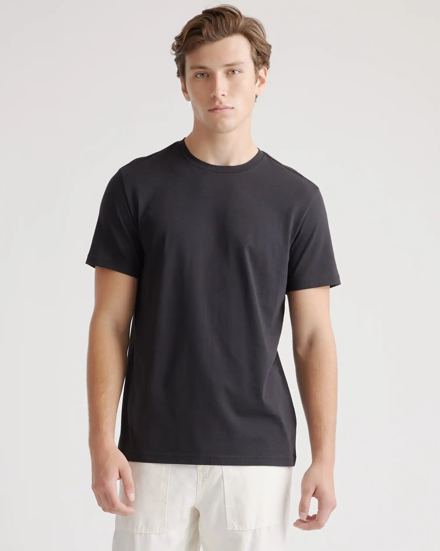 Cotton Modal Crew Neck Tee