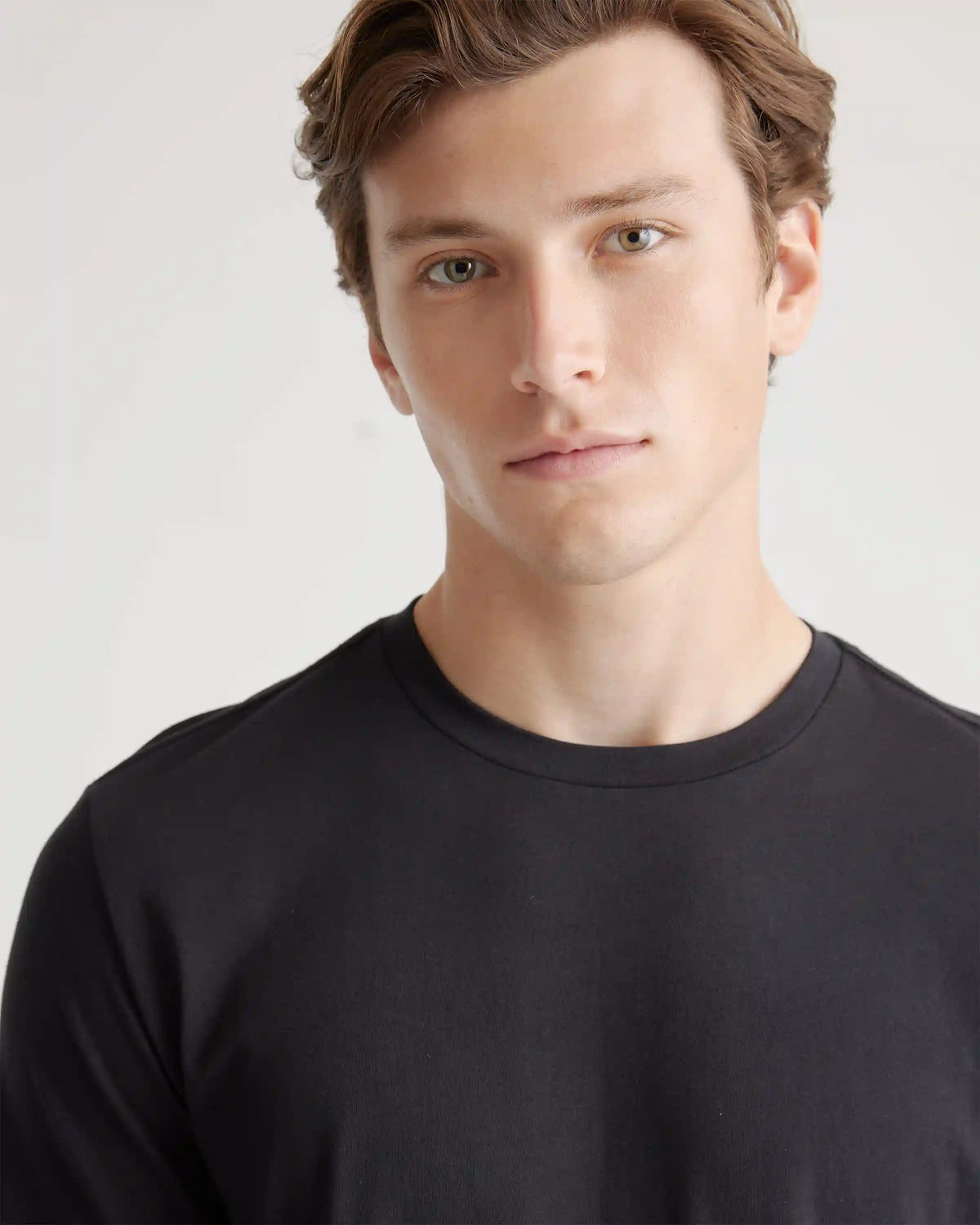 Cotton Modal Crew Neck Tee