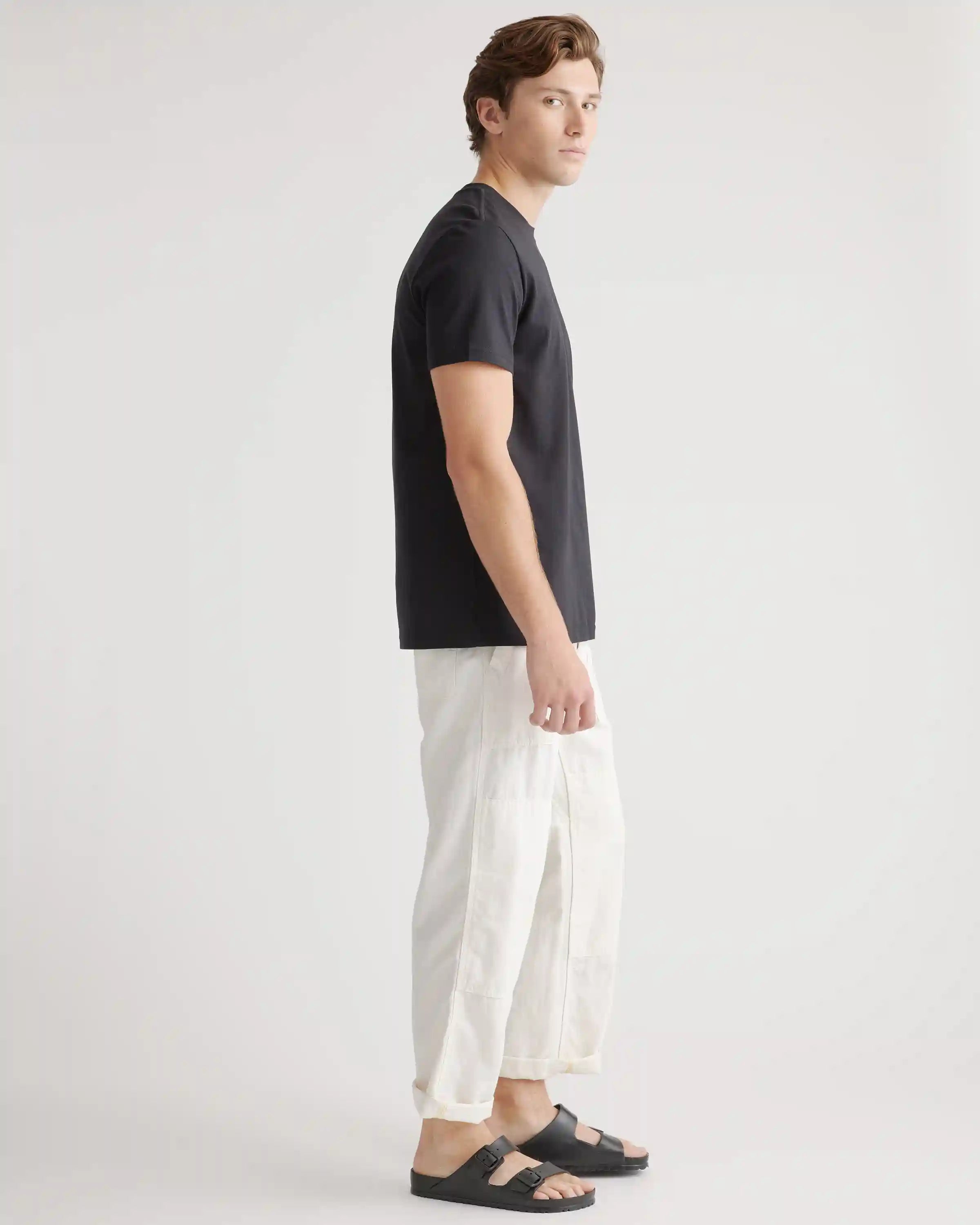Cotton Modal Crew Neck Tee