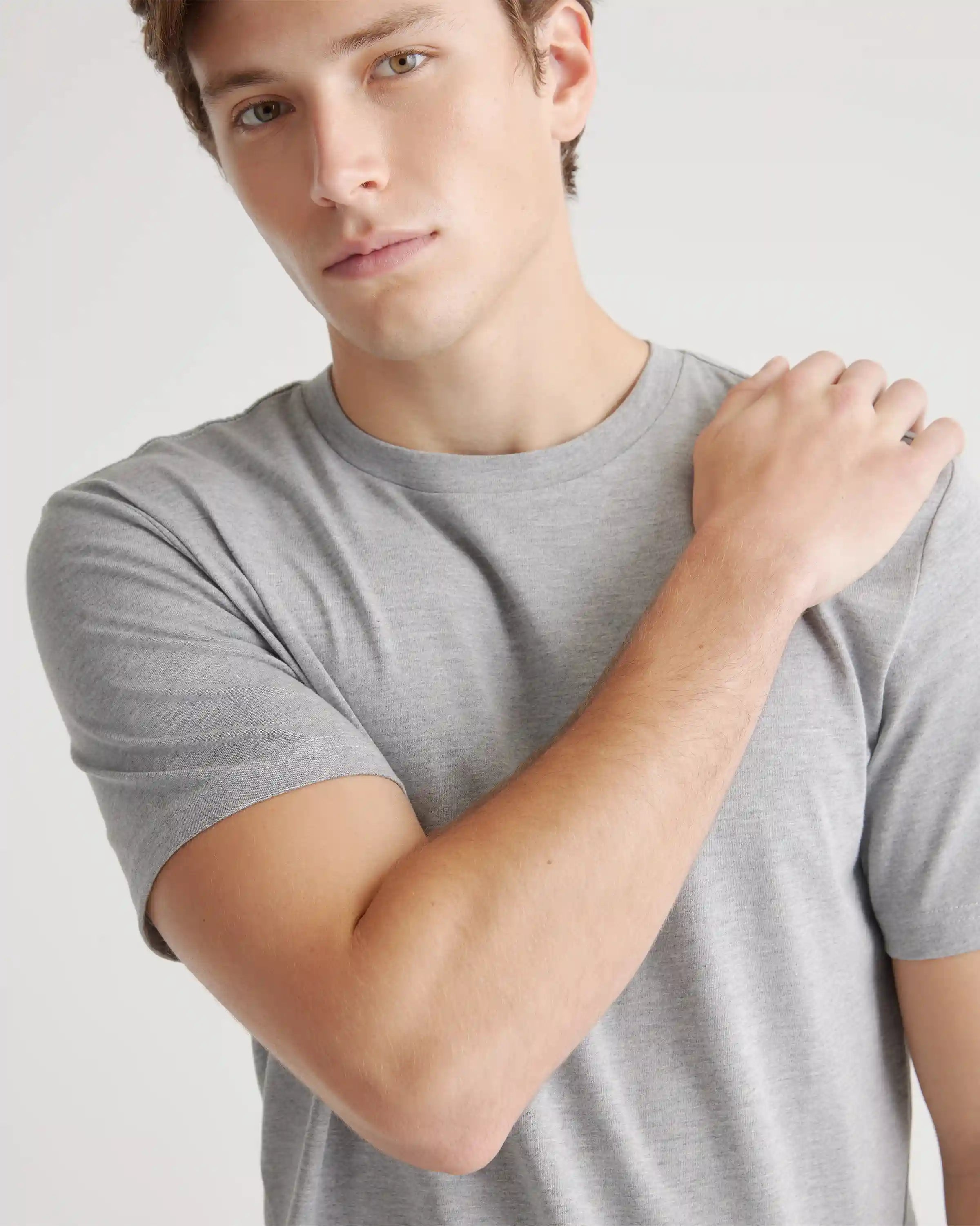Cotton Modal Crew Neck Tee