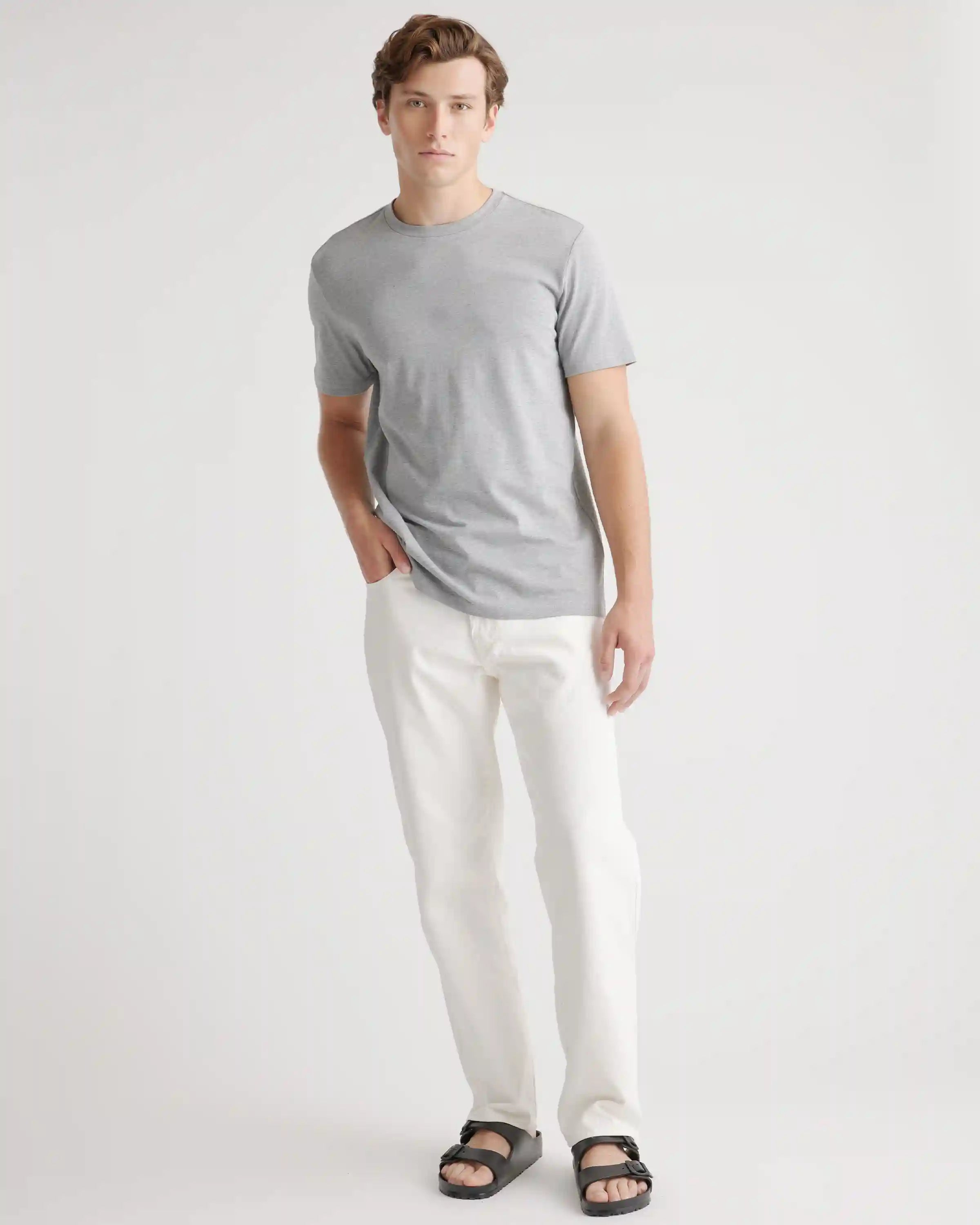 Cotton Modal Crew Neck Tee