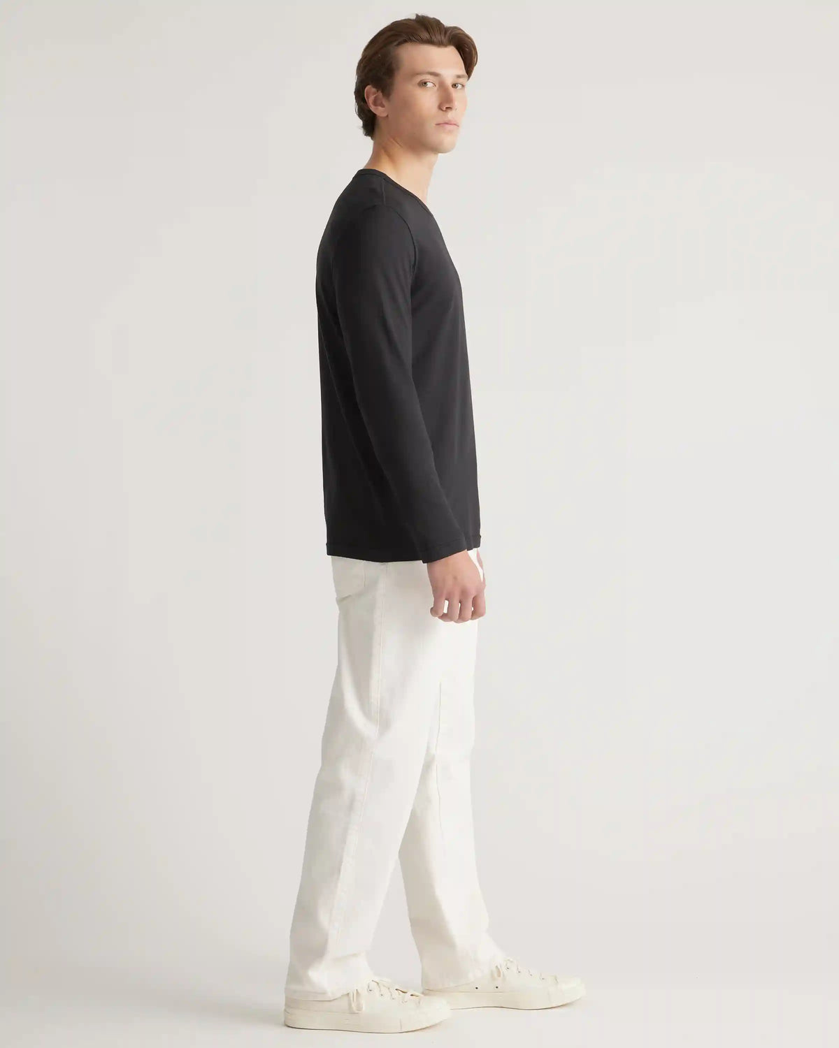 Cotton Modal Long Sleeve Tee