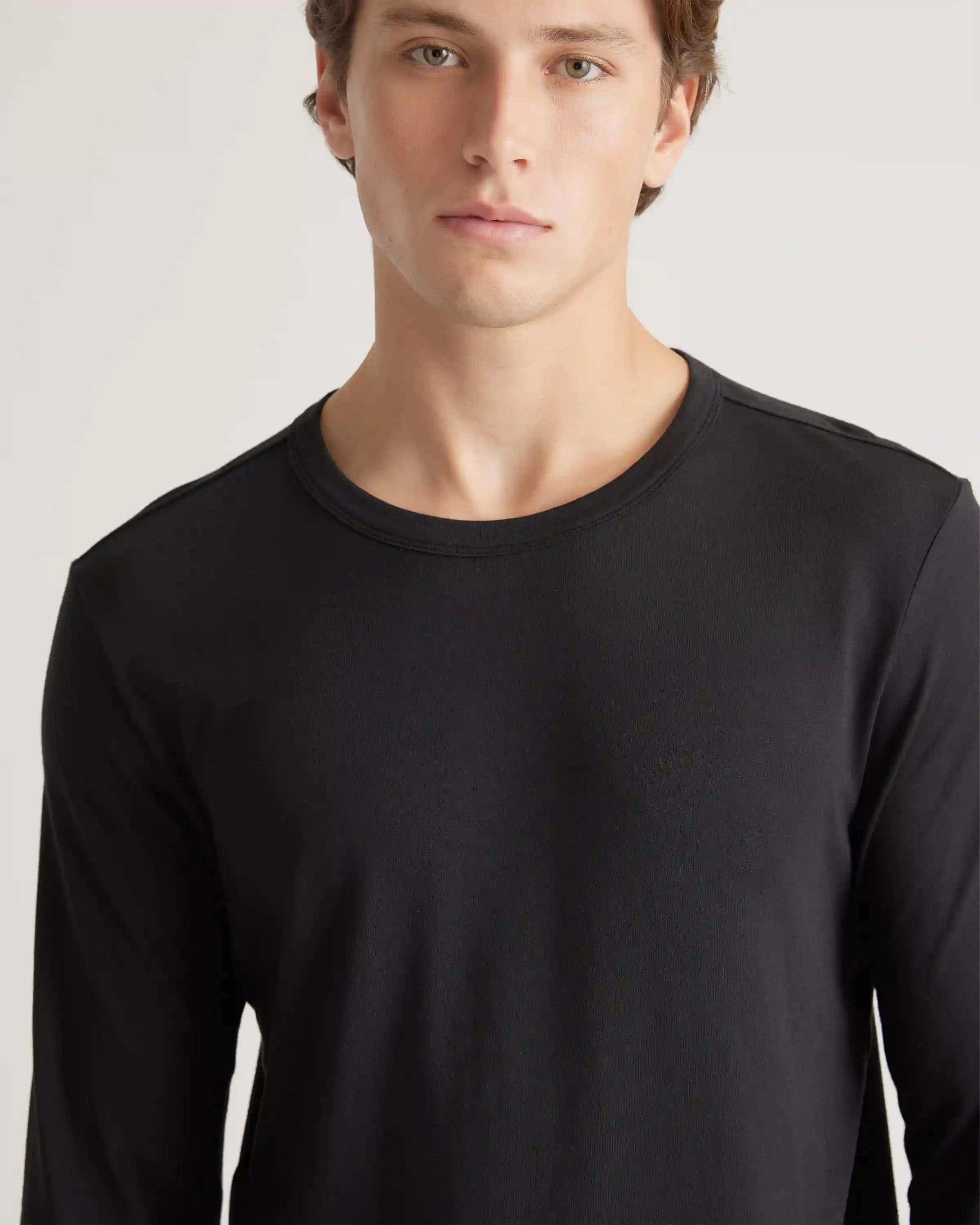 Cotton Modal Long Sleeve Tee