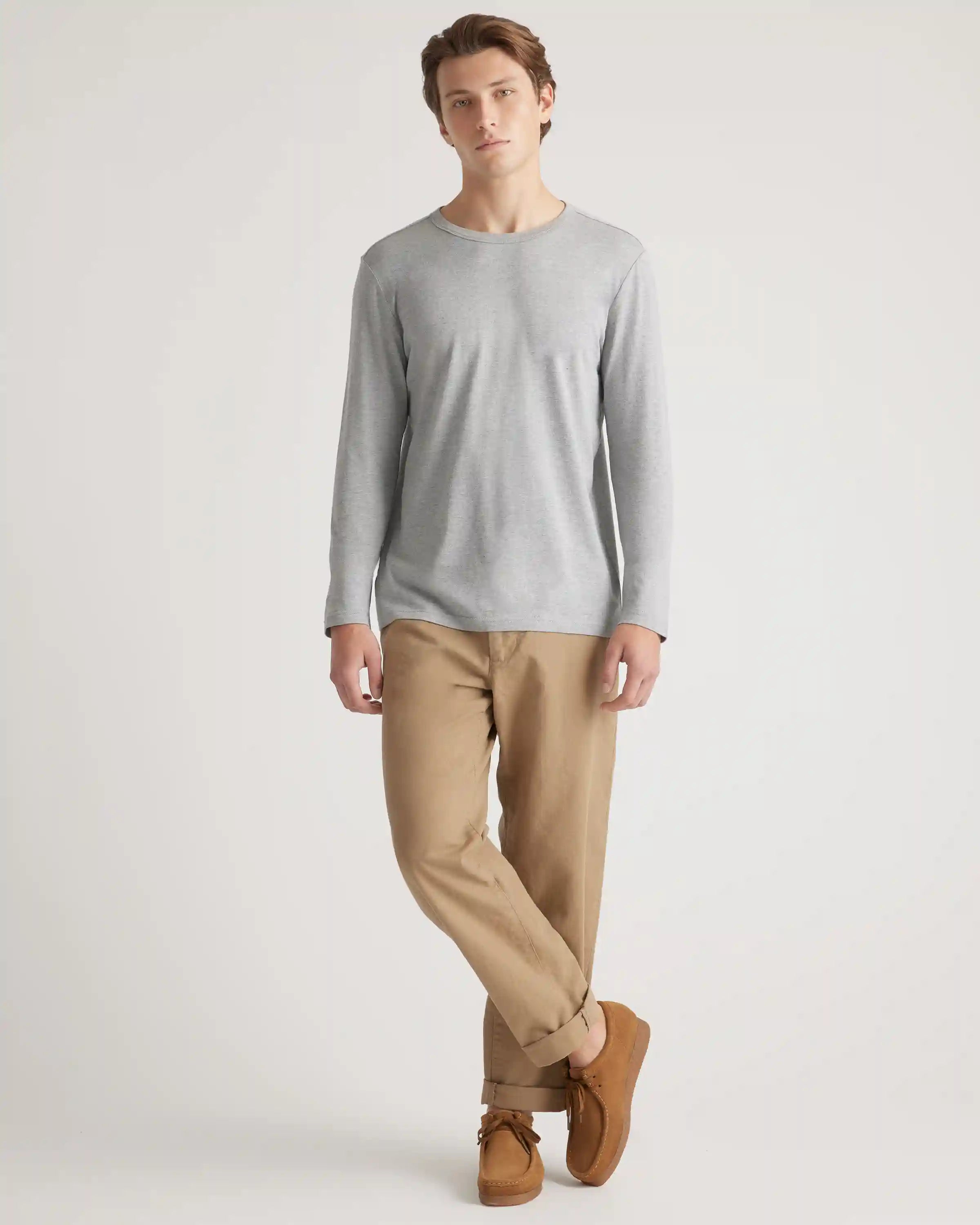 Cotton Modal Long Sleeve Tee