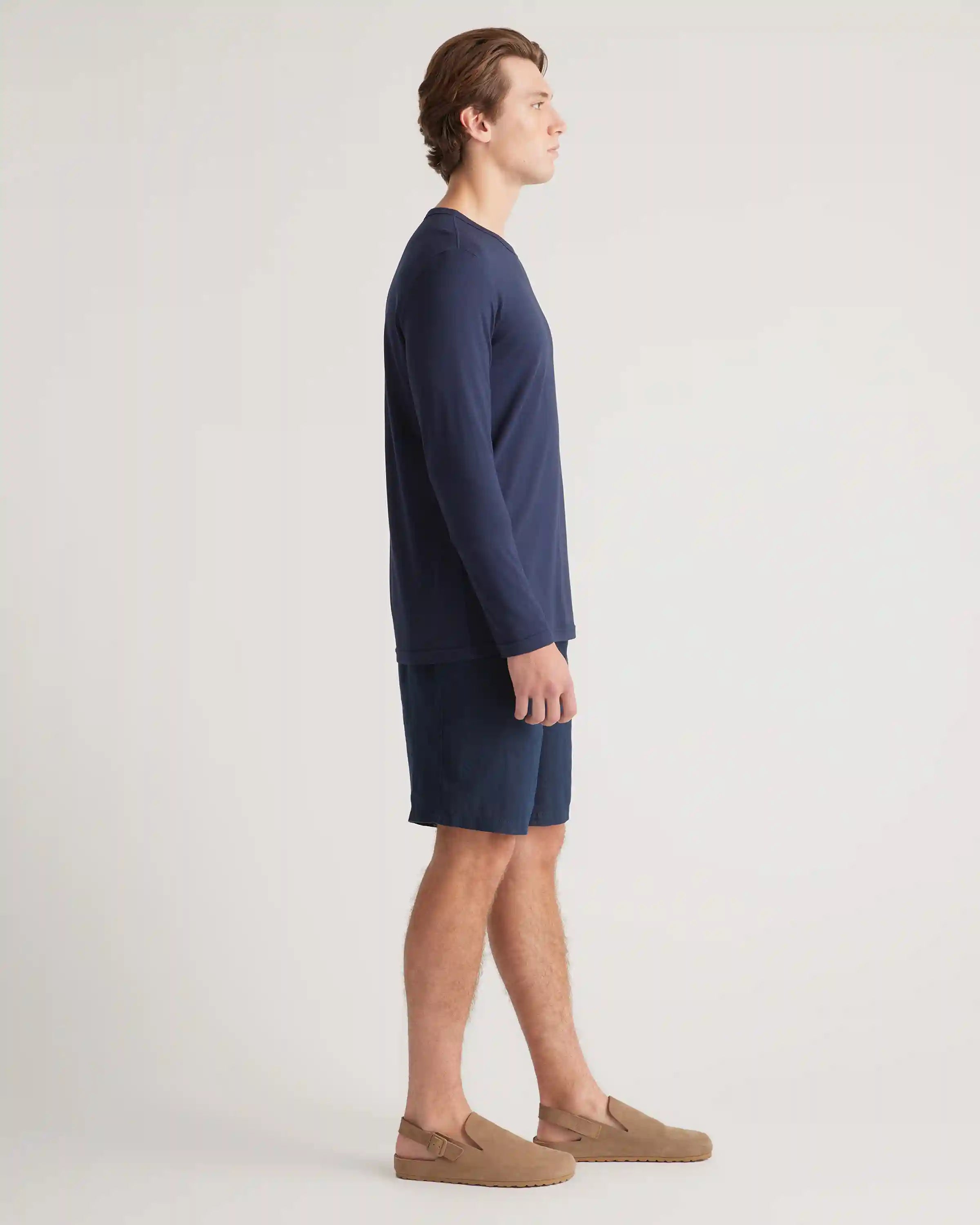 Cotton Modal Long Sleeve Tee