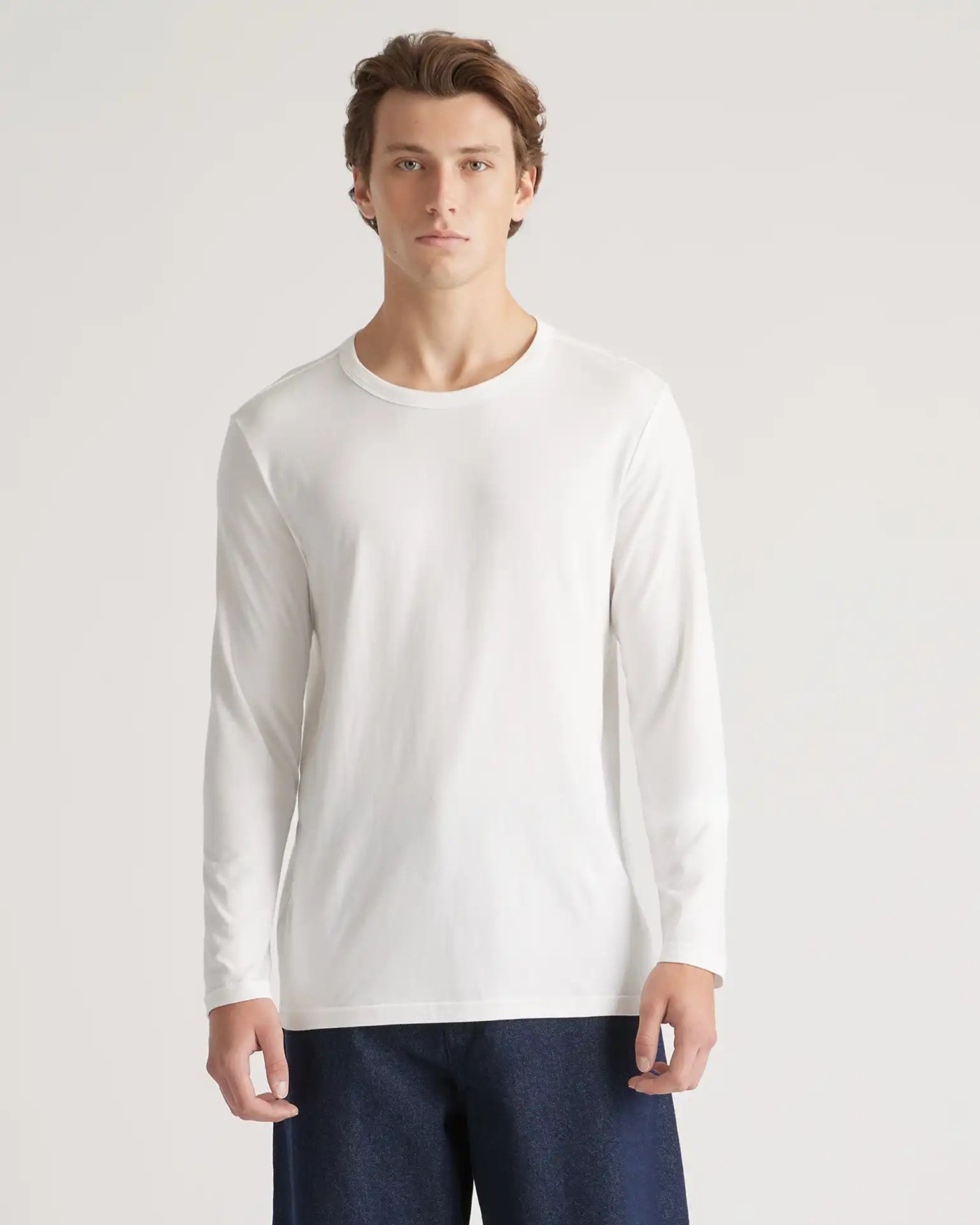 Cotton Modal Long Sleeve Tee