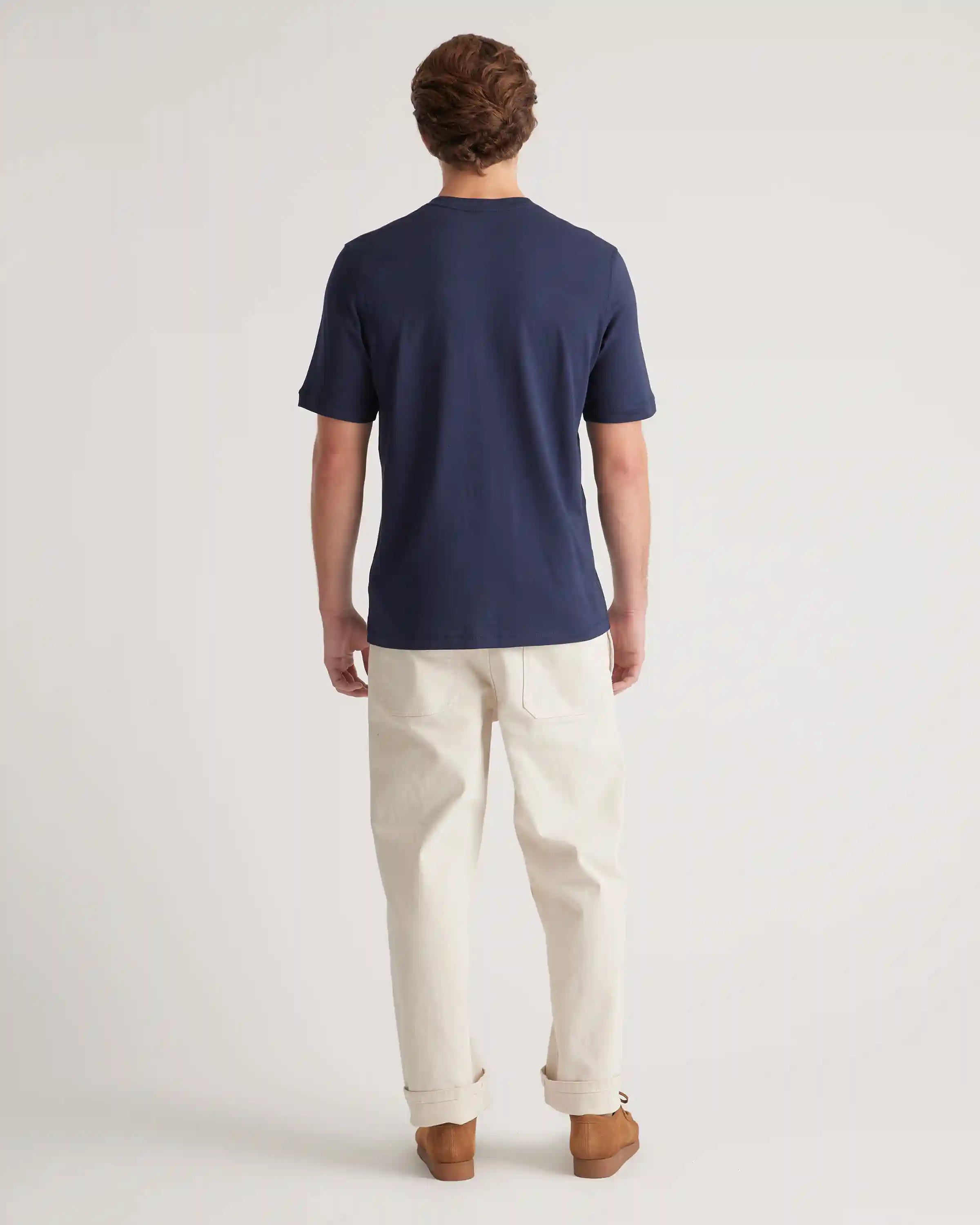 Cotton Modal Short Sleeve Henley Tee