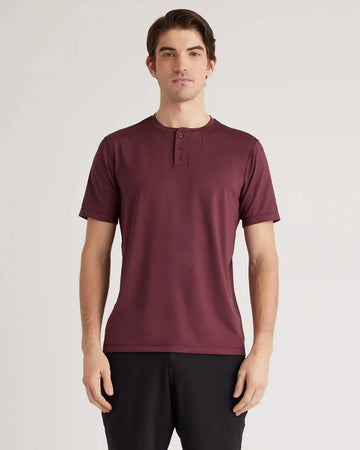 Flowknit Breeze Performance Henley Tee