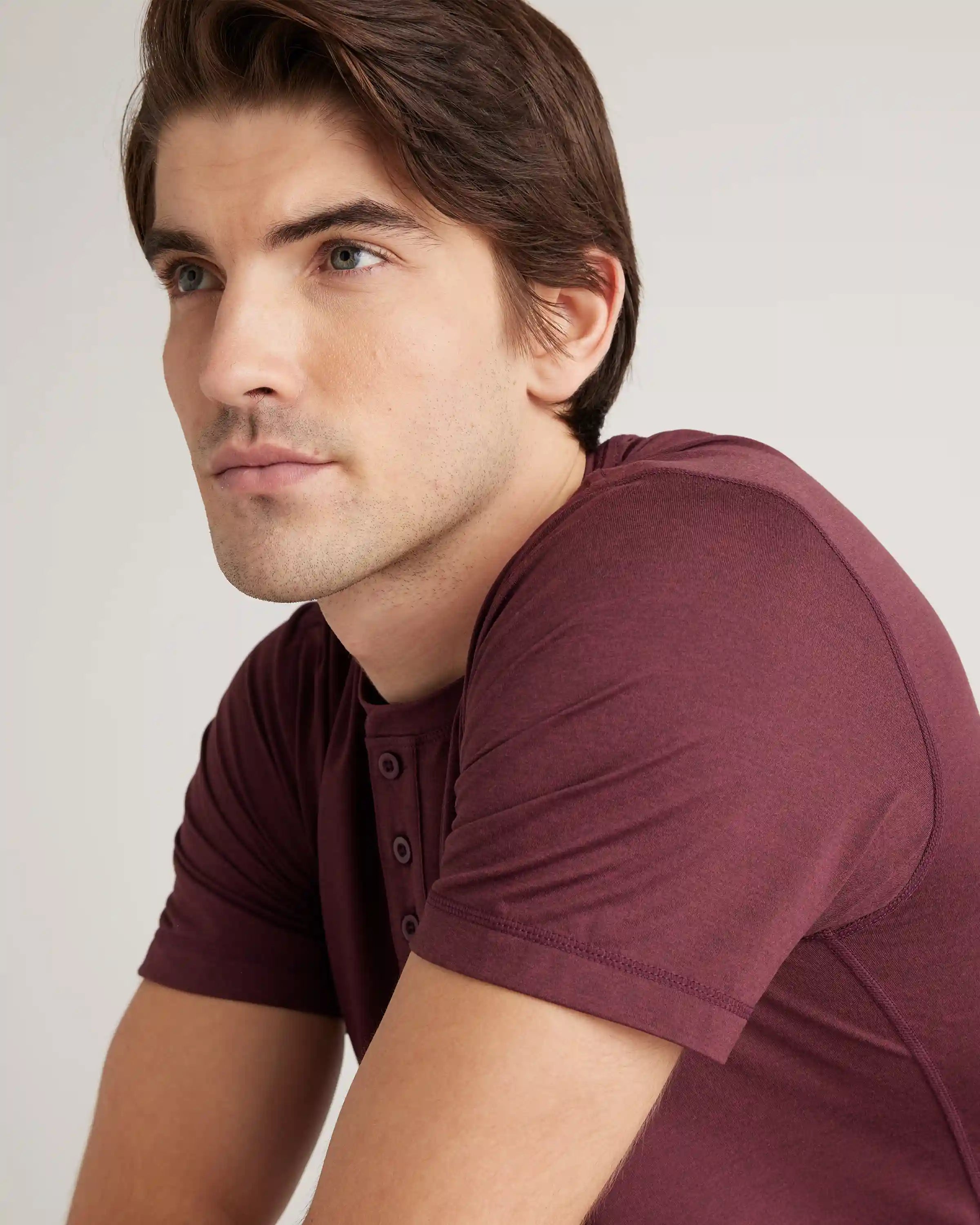 Flowknit Breeze Performance Henley Tee