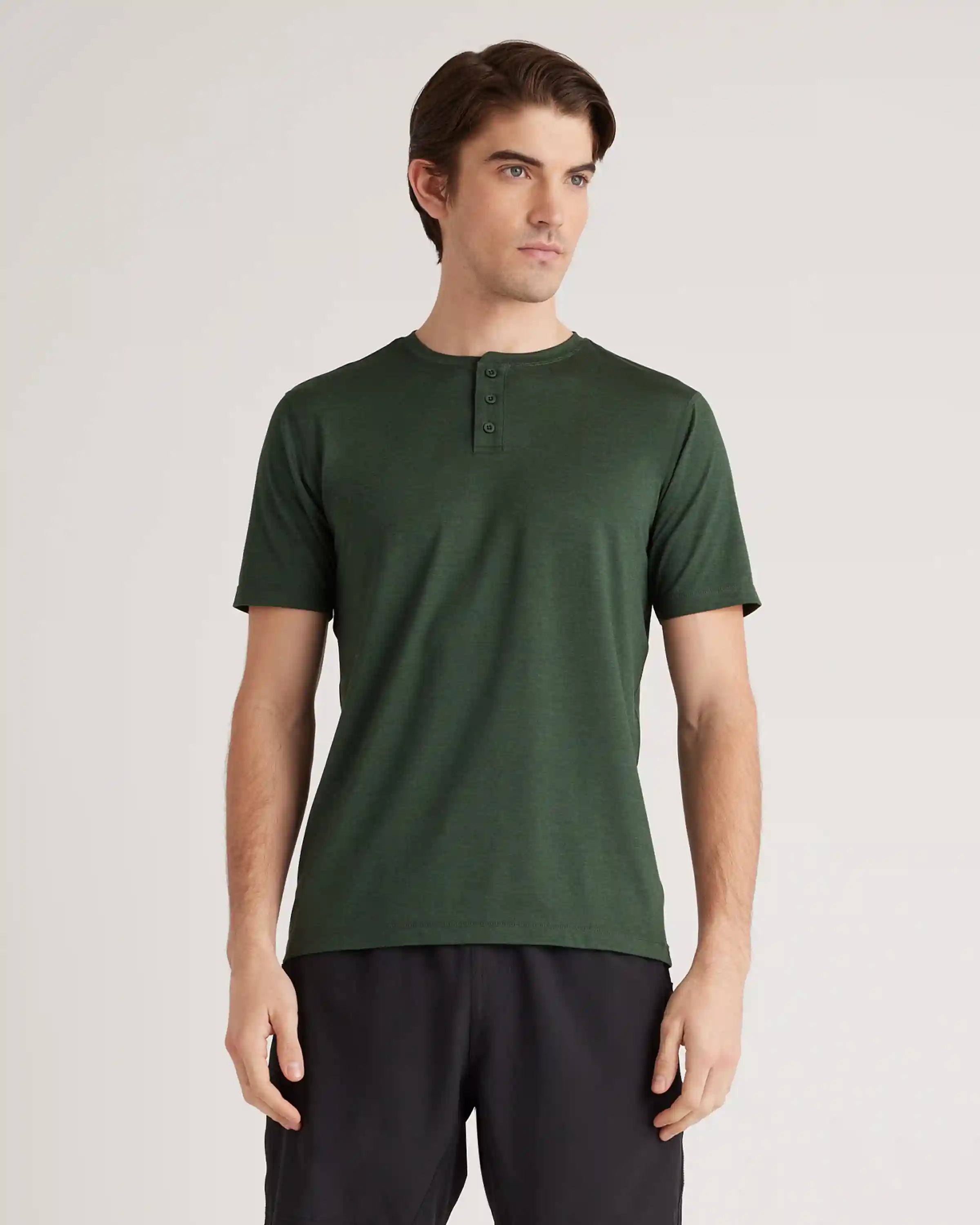 Flowknit Breeze Performance Henley Tee