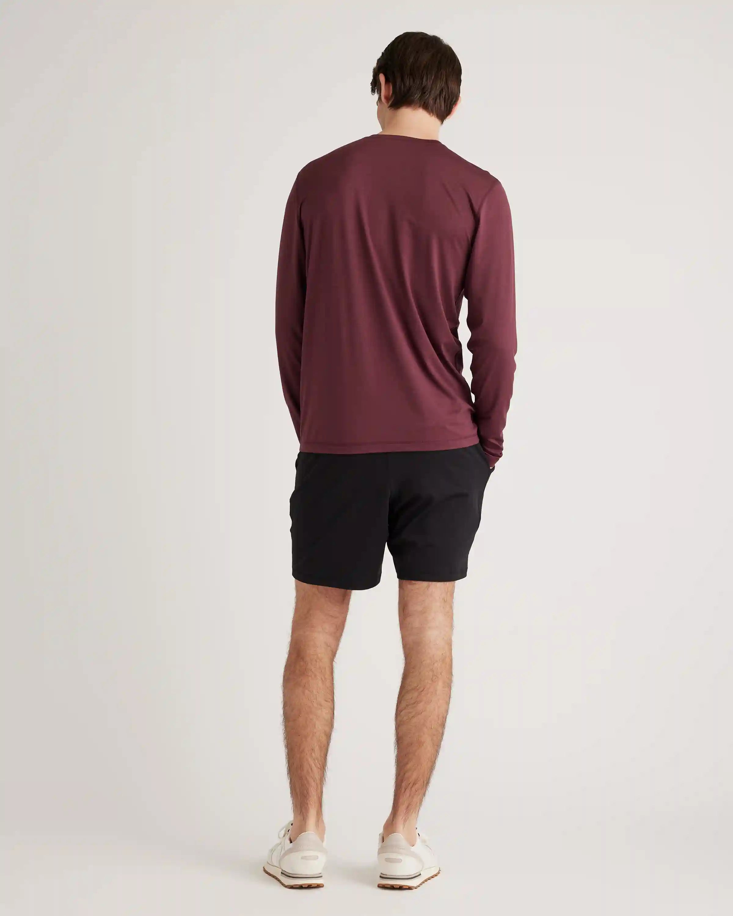 Flowknit Breeze Performance Long Sleeve Henley Tee