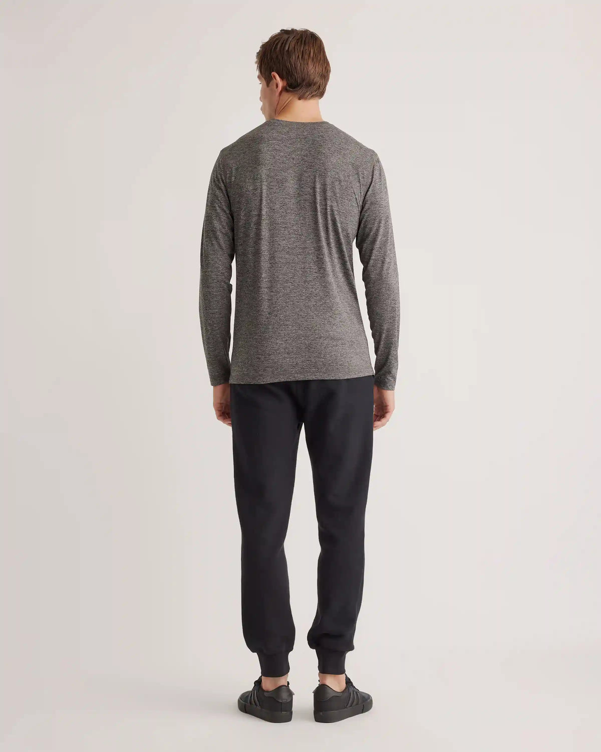 Flowknit Breeze Performance Long Sleeve Henley Tee