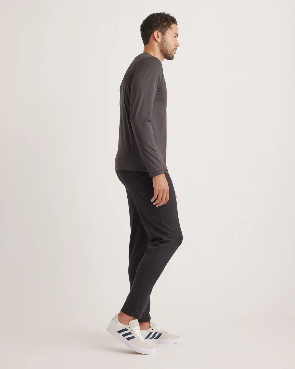 Flowknit Breeze Performance Long Sleeve Henley Tee