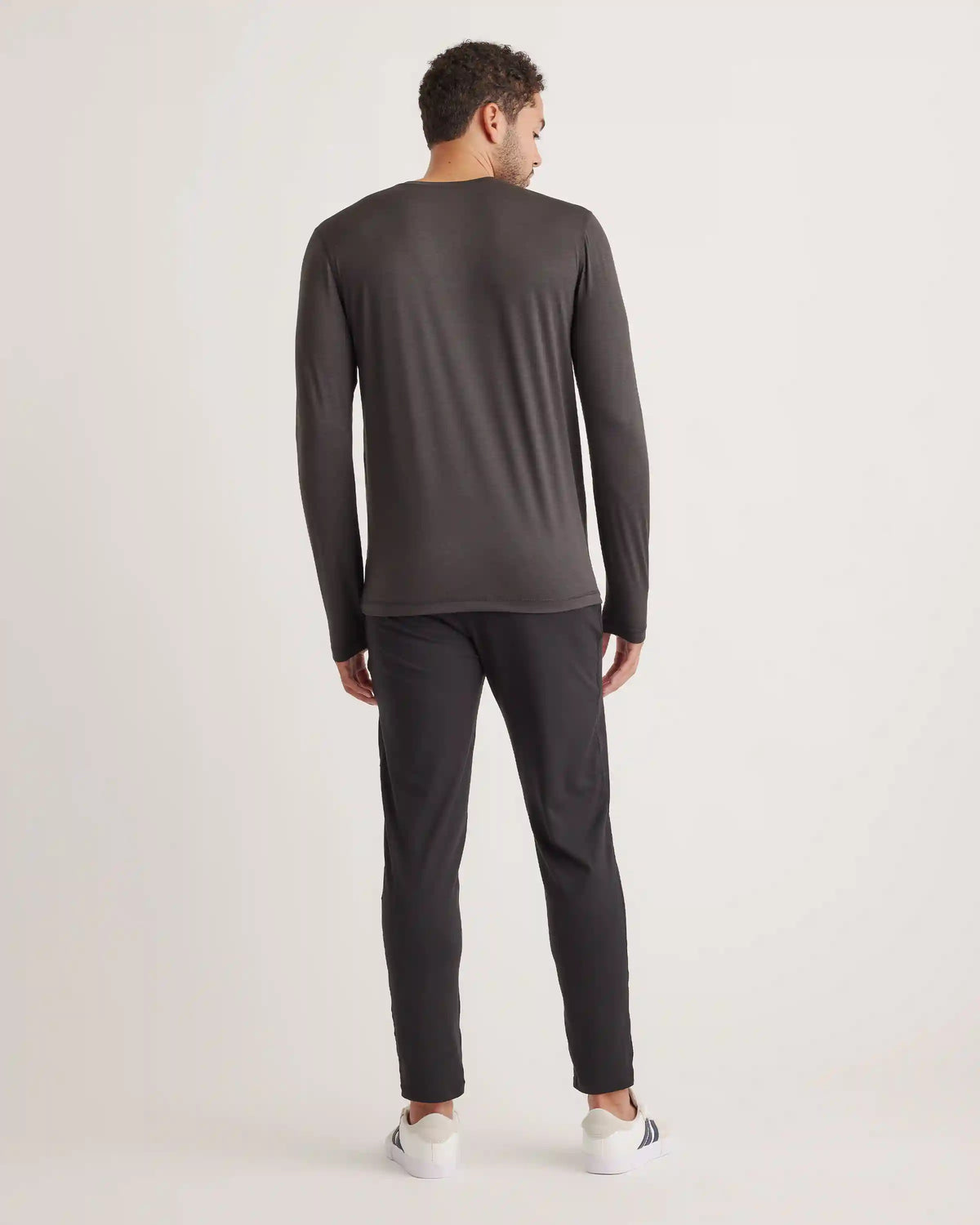 Flowknit Breeze Performance Long Sleeve Henley Tee