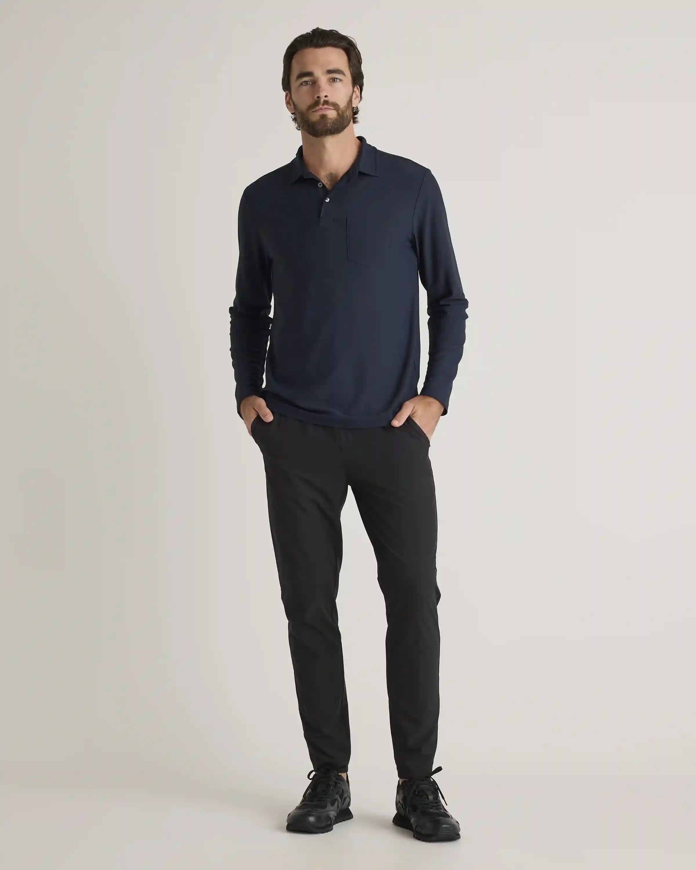 ProPique Performance Long Sleeve Polo