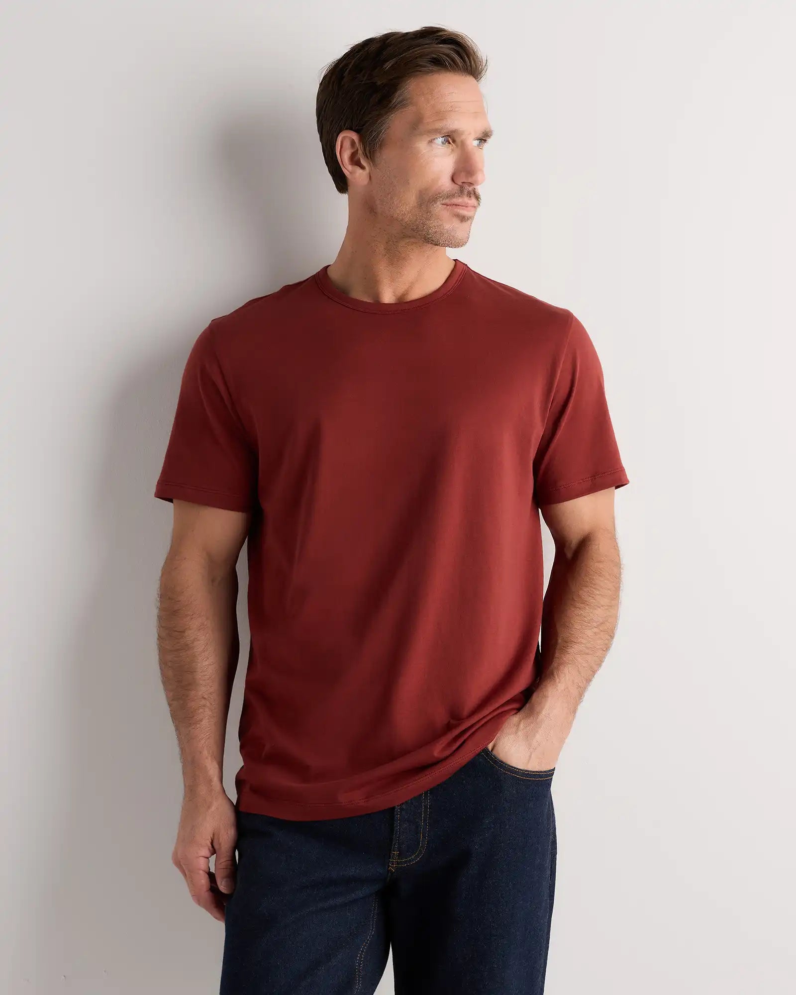 100% Pima Cotton Luxe Touch Tee