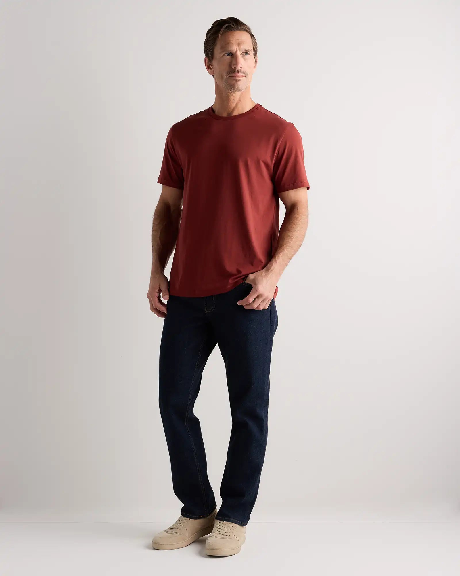 100% Pima Cotton Luxe Touch Tee