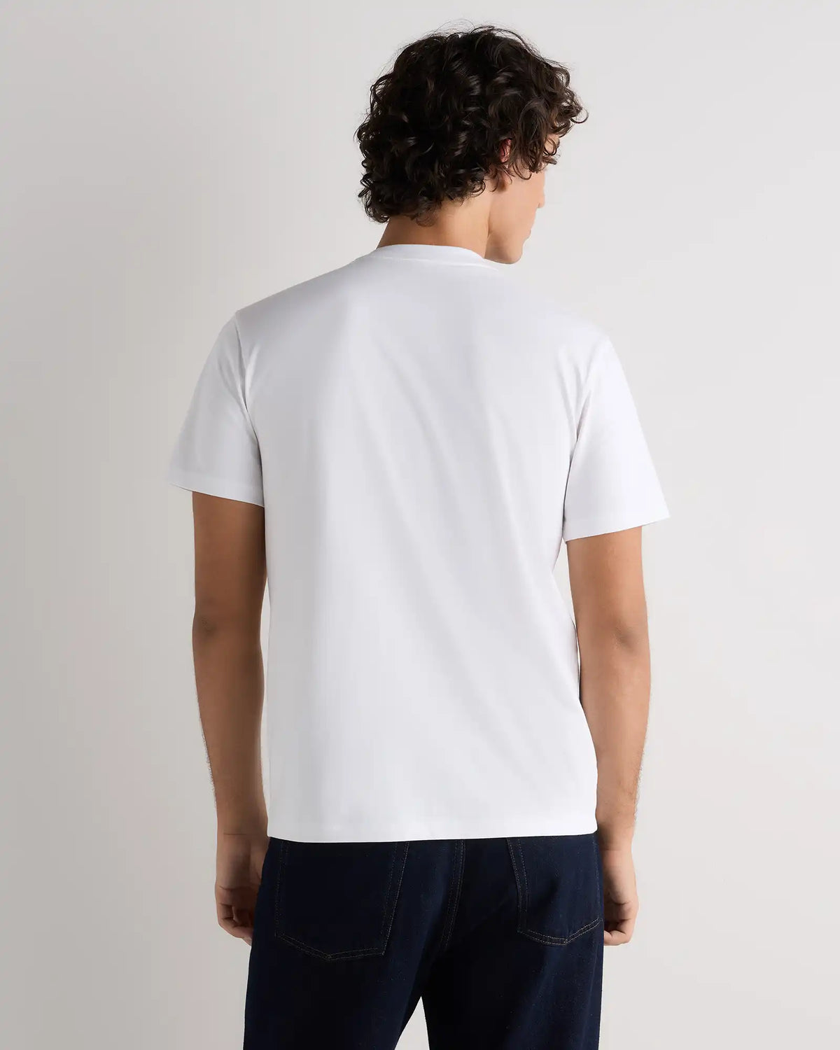 100% Pima Cotton Luxe Touch V-Neck Tee