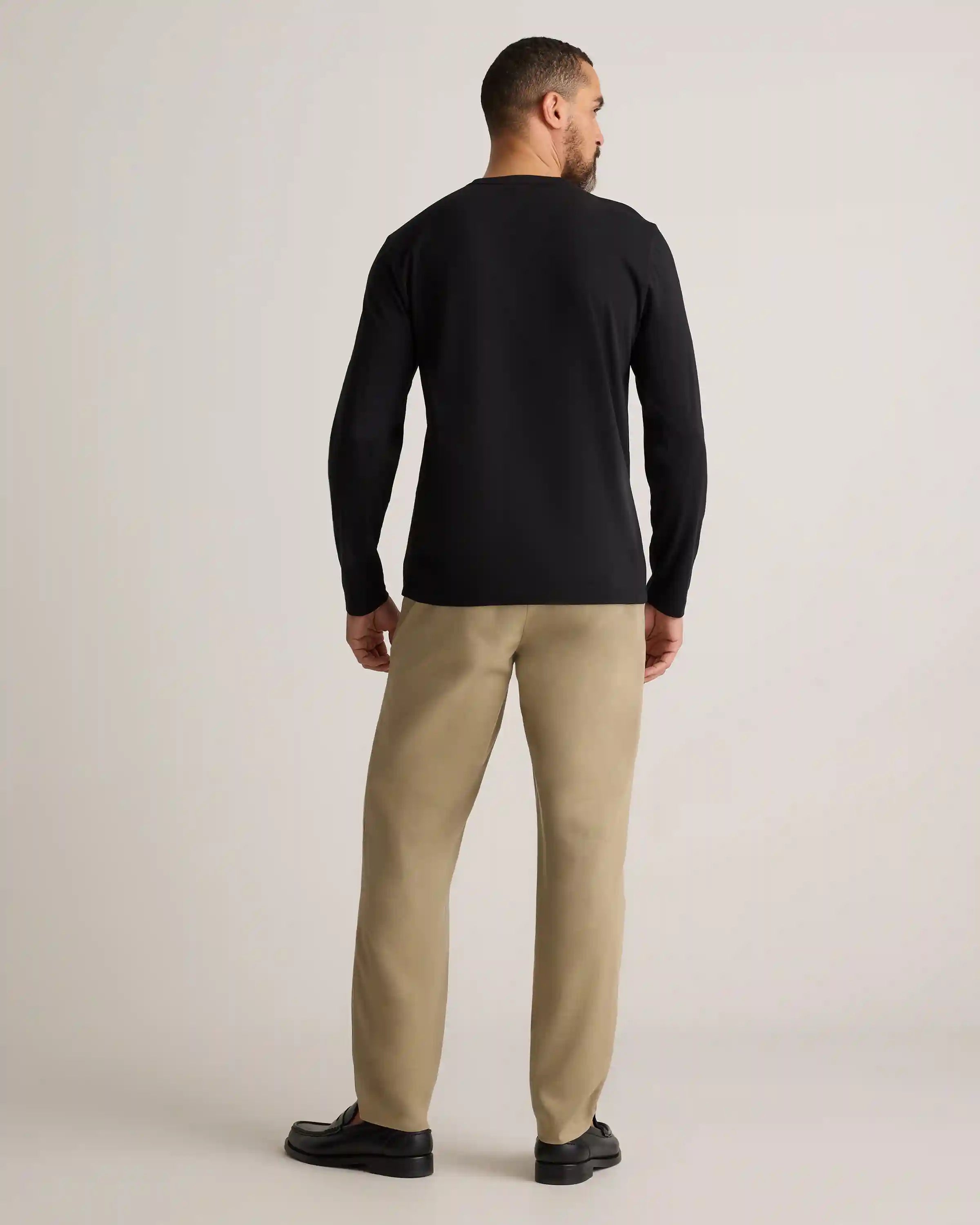 100% Pima Cotton Luxe Touch Long Sleeve Tee