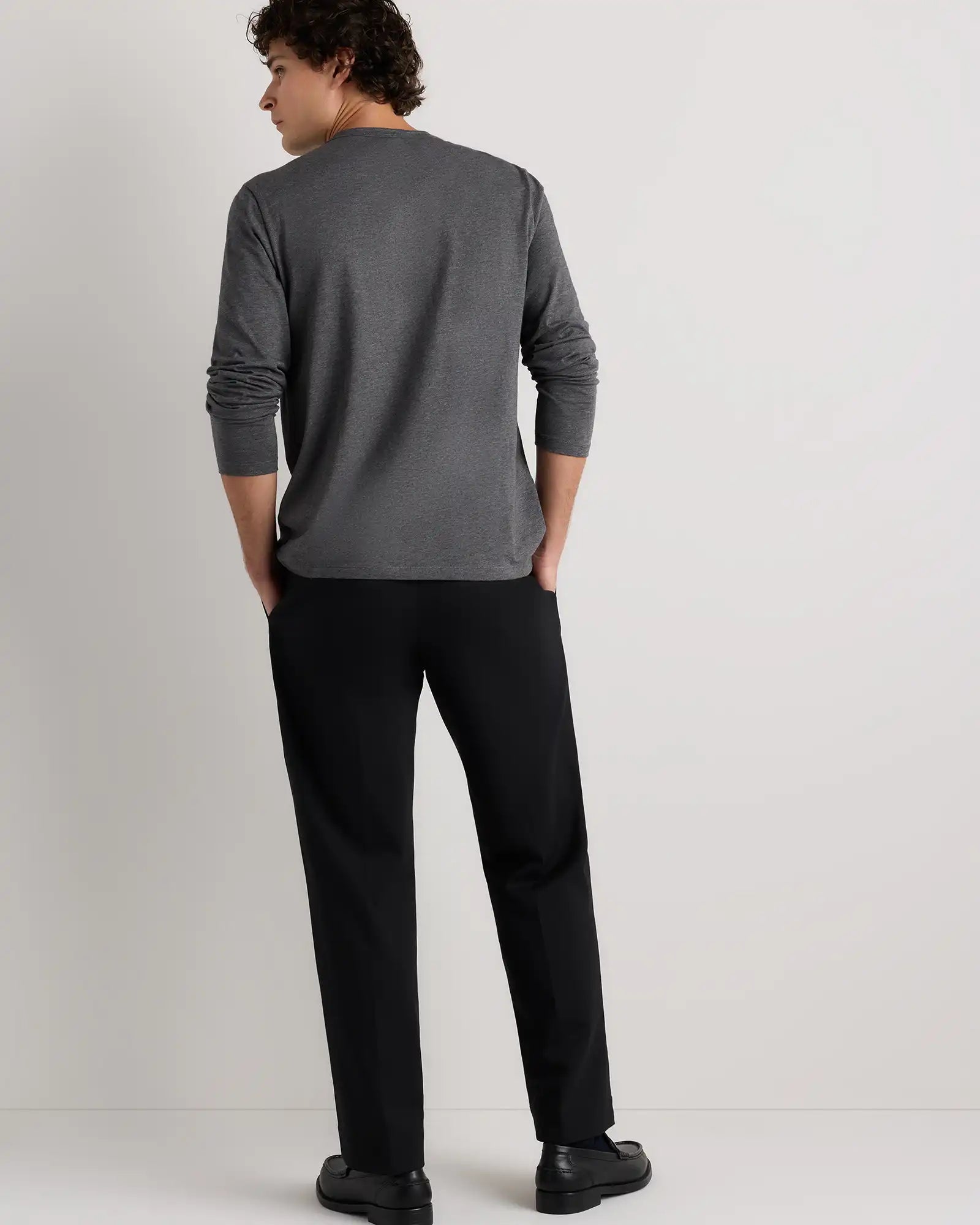100% Pima Cotton Luxe Touch Long Sleeve Tee