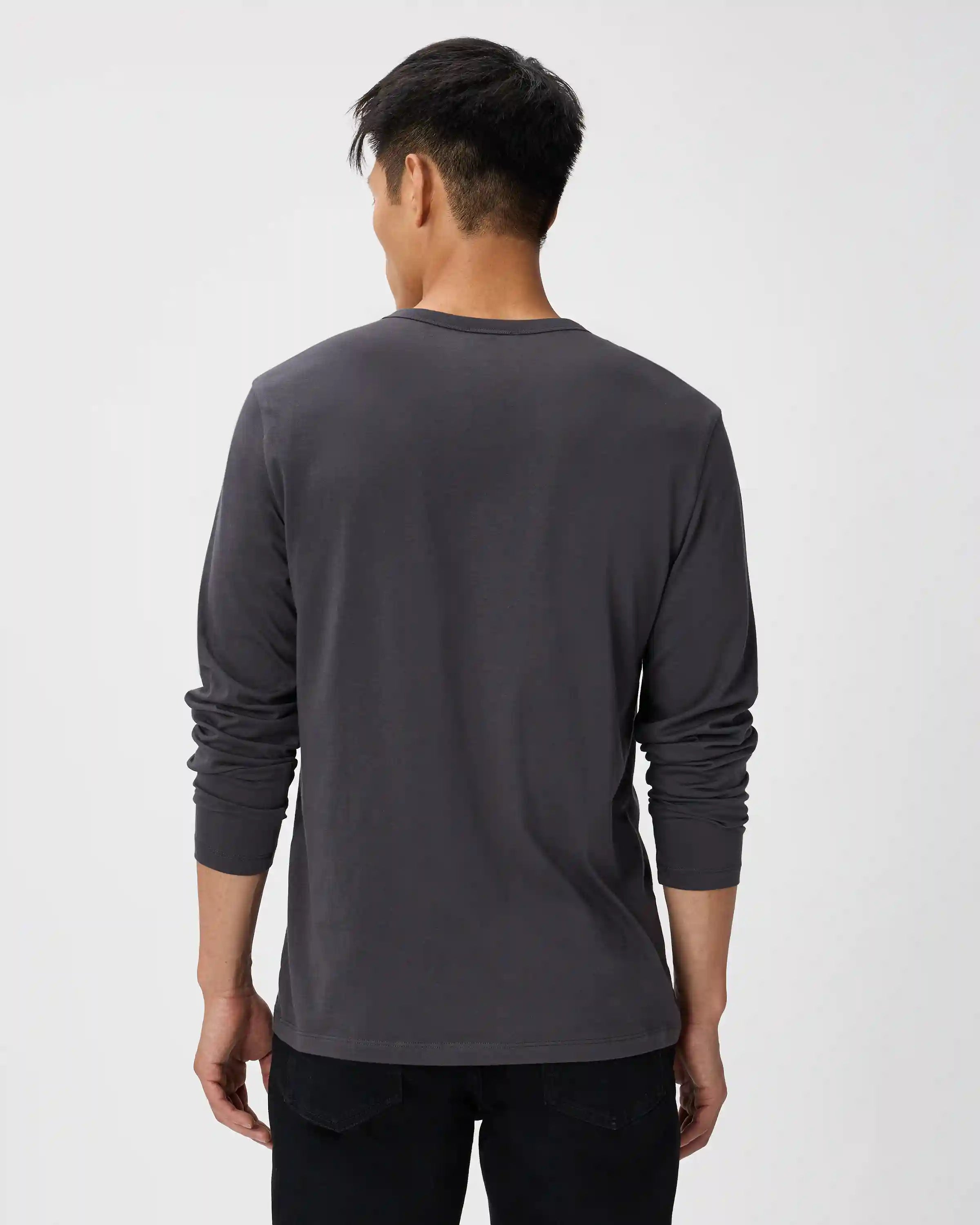 100% Pima Cotton Luxe Touch Long Sleeve Tee