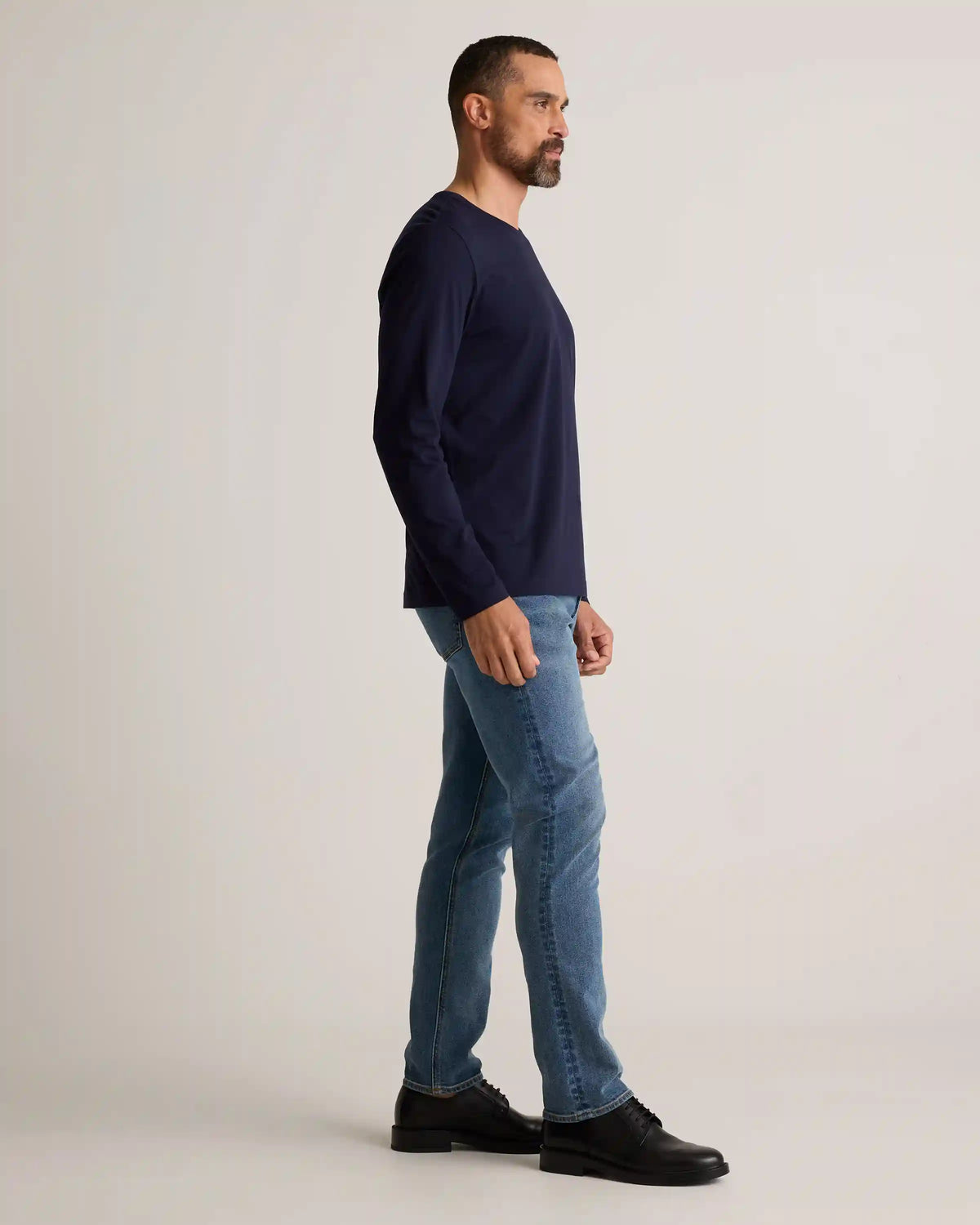 100% Pima Cotton Luxe Touch Long Sleeve Tee