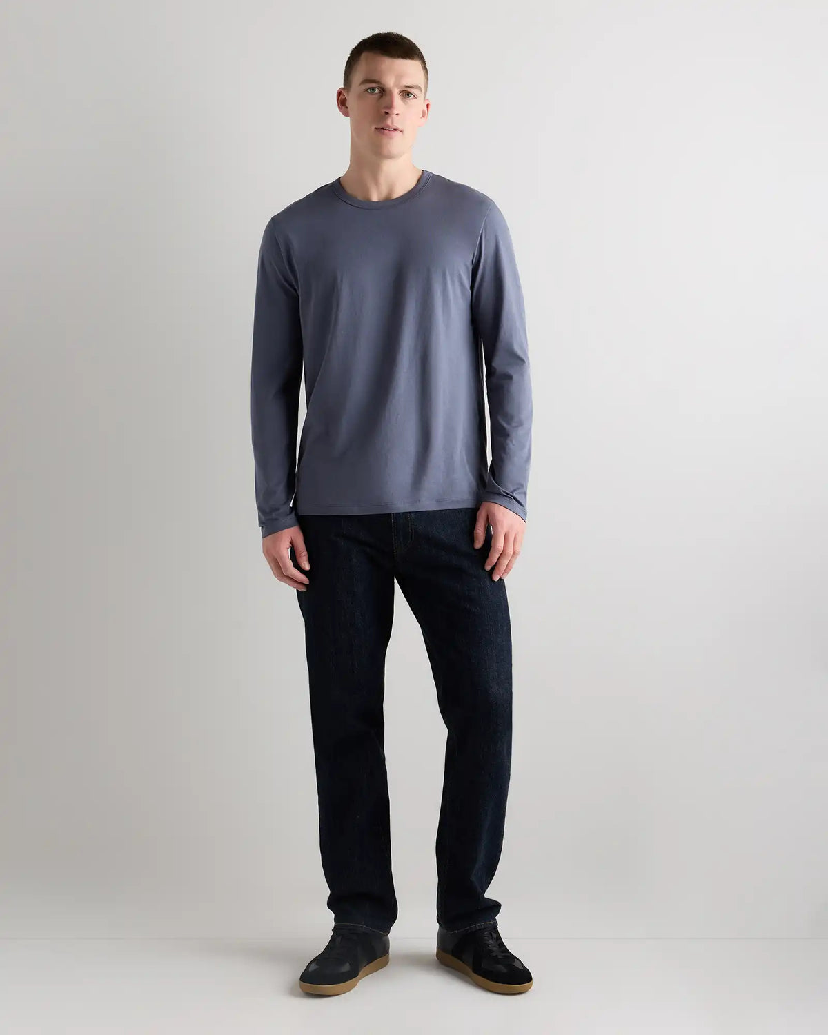 100% Pima Cotton Luxe Touch Long Sleeve Tee