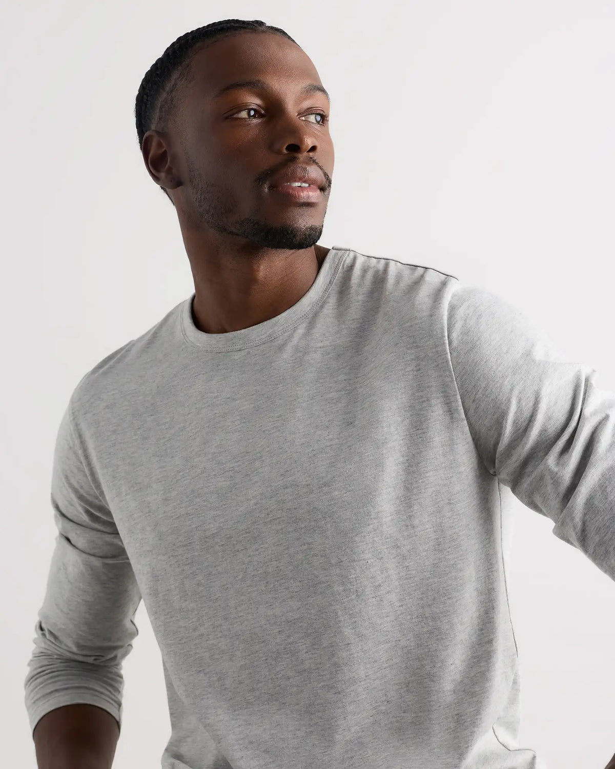 100% Pima Cotton Luxe Touch Long Sleeve Tee