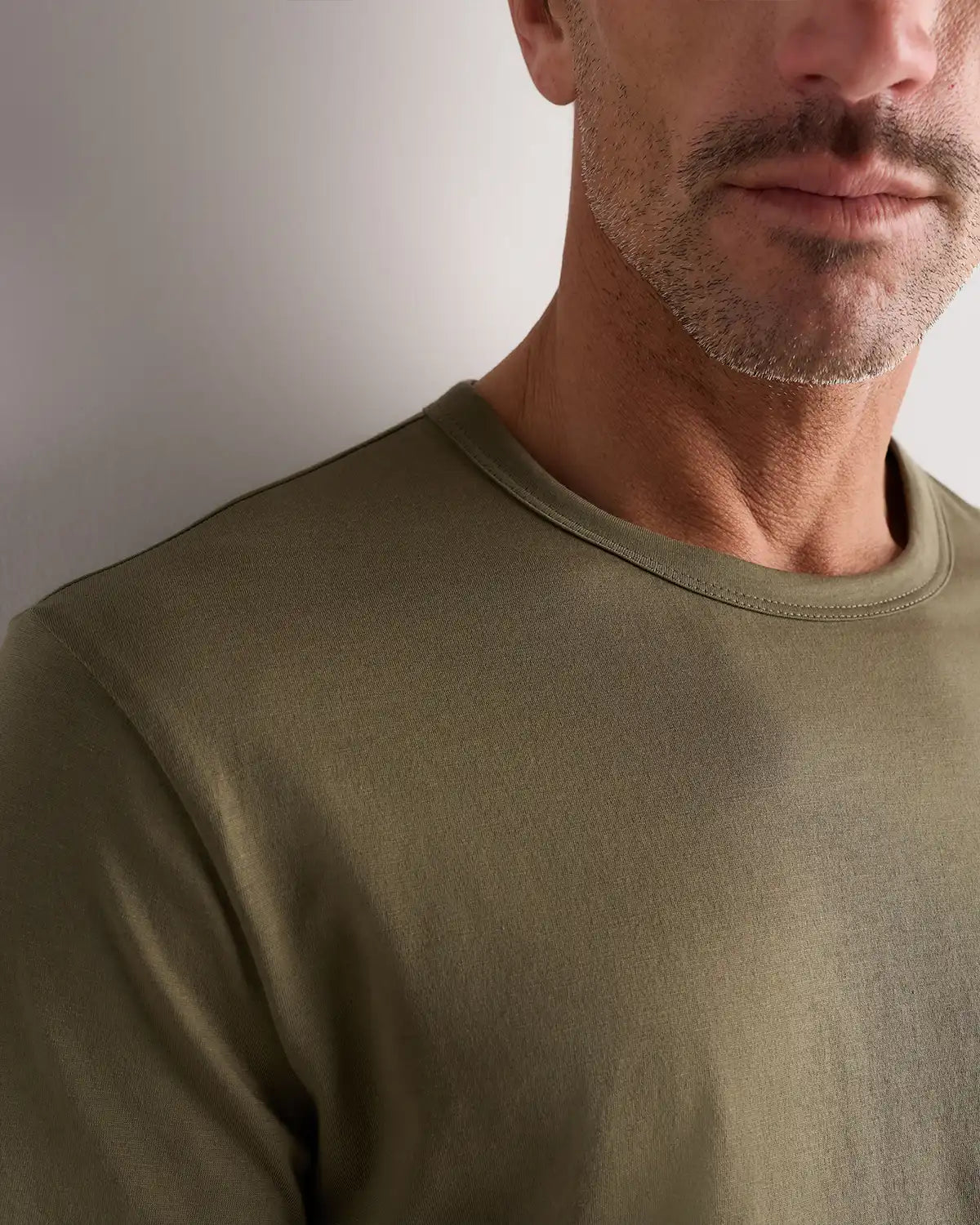 100% Pima Cotton Luxe Touch Long Sleeve Tee