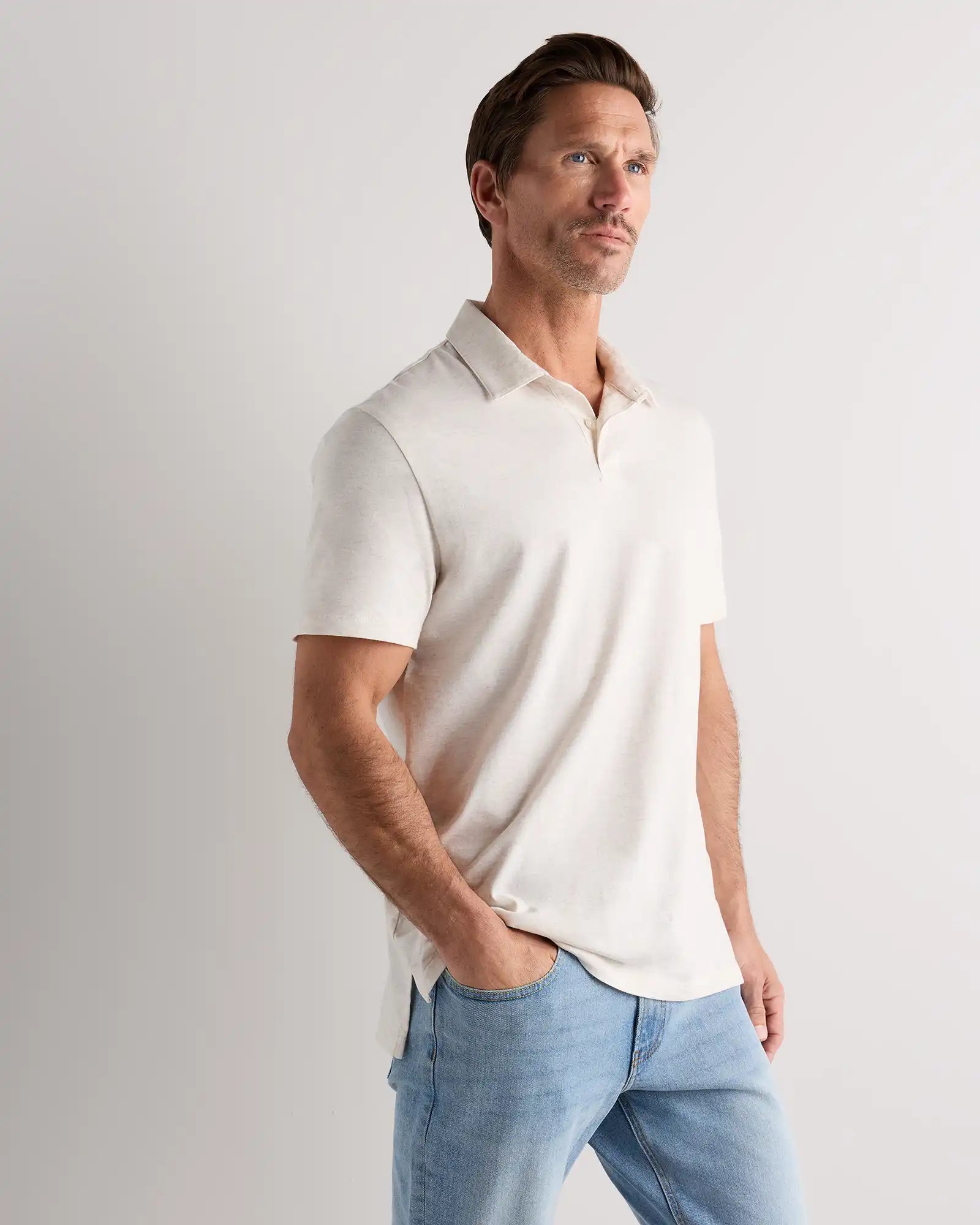 100% Pima Cotton Luxe Touch Polo