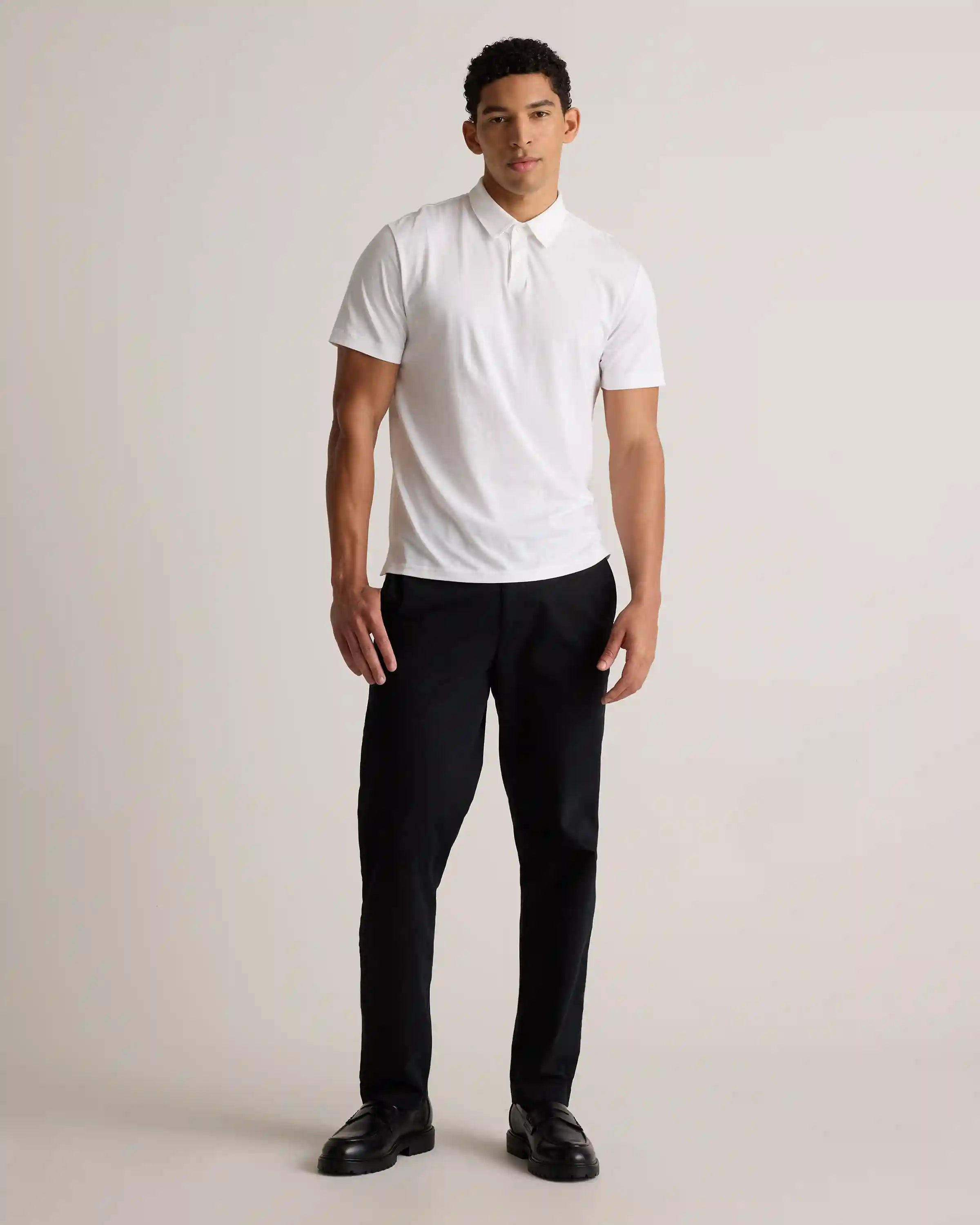 100% Pima Cotton Luxe Touch Polo