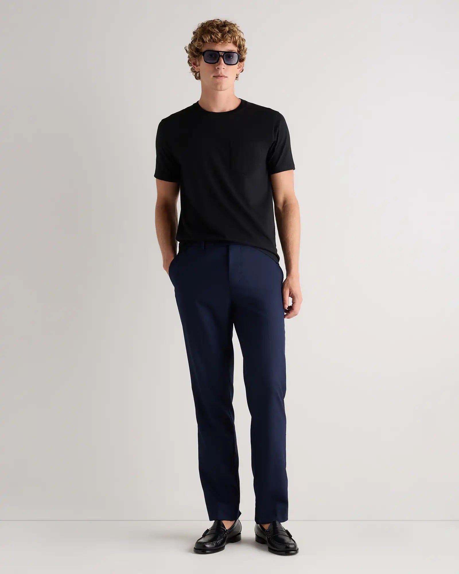 100% Pima Cotton Luxe Touch Pocket Tee
